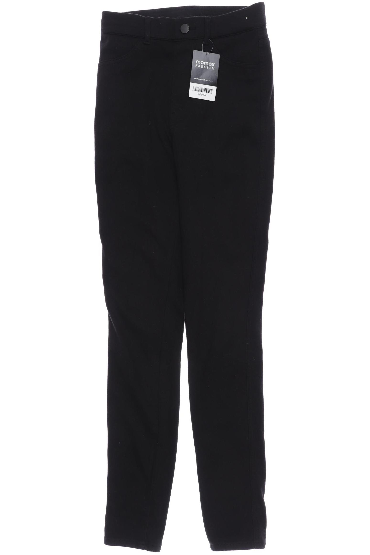 

uniqlo Damen Stoffhose, schwarz, Gr. 0