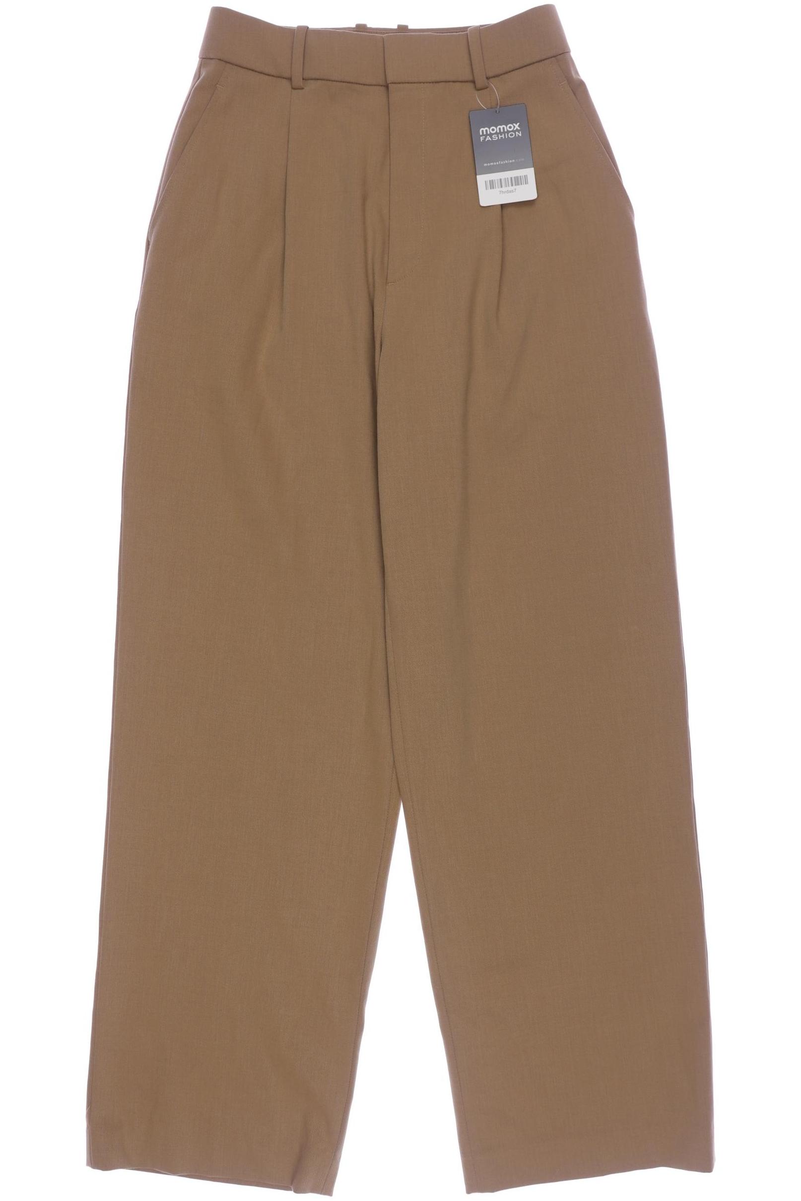 

uniqlo Damen Stoffhose, beige, Gr. 0