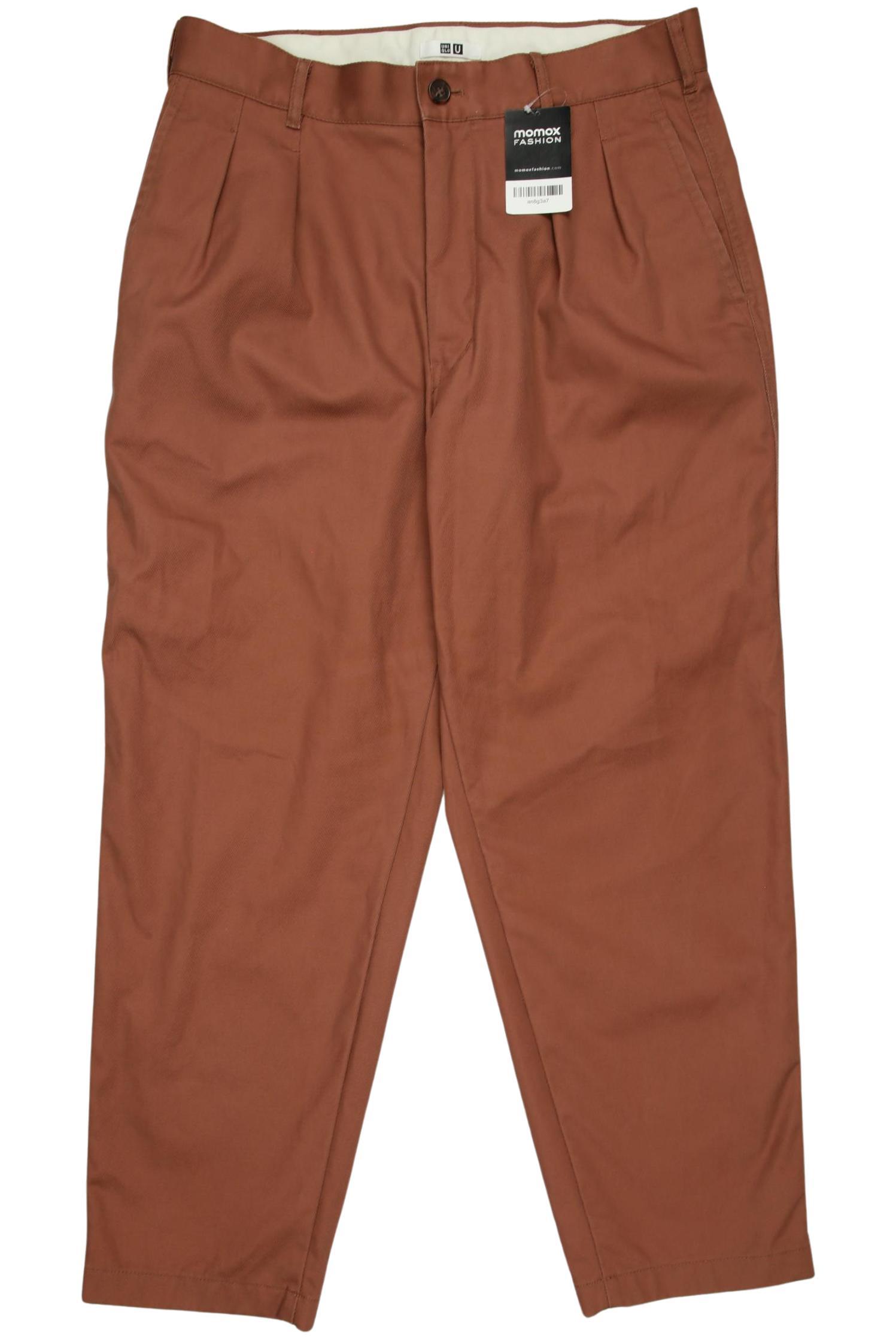 

uniqlo Damen Stoffhose, braun, Gr. 32