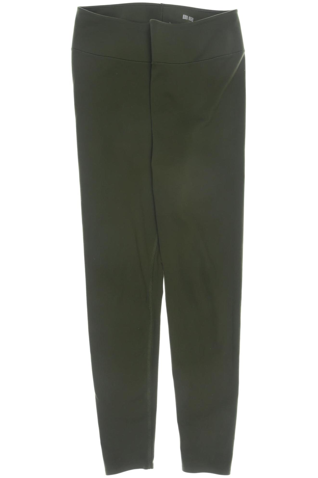 

uniqlo Damen Stoffhose, grün, Gr. 0