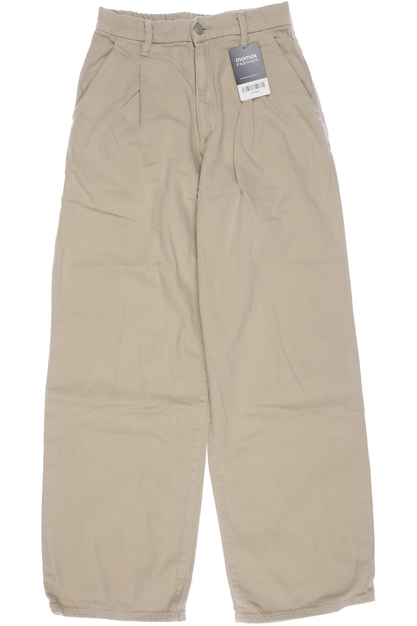 

uniqlo Damen Stoffhose, beige, Gr. 24