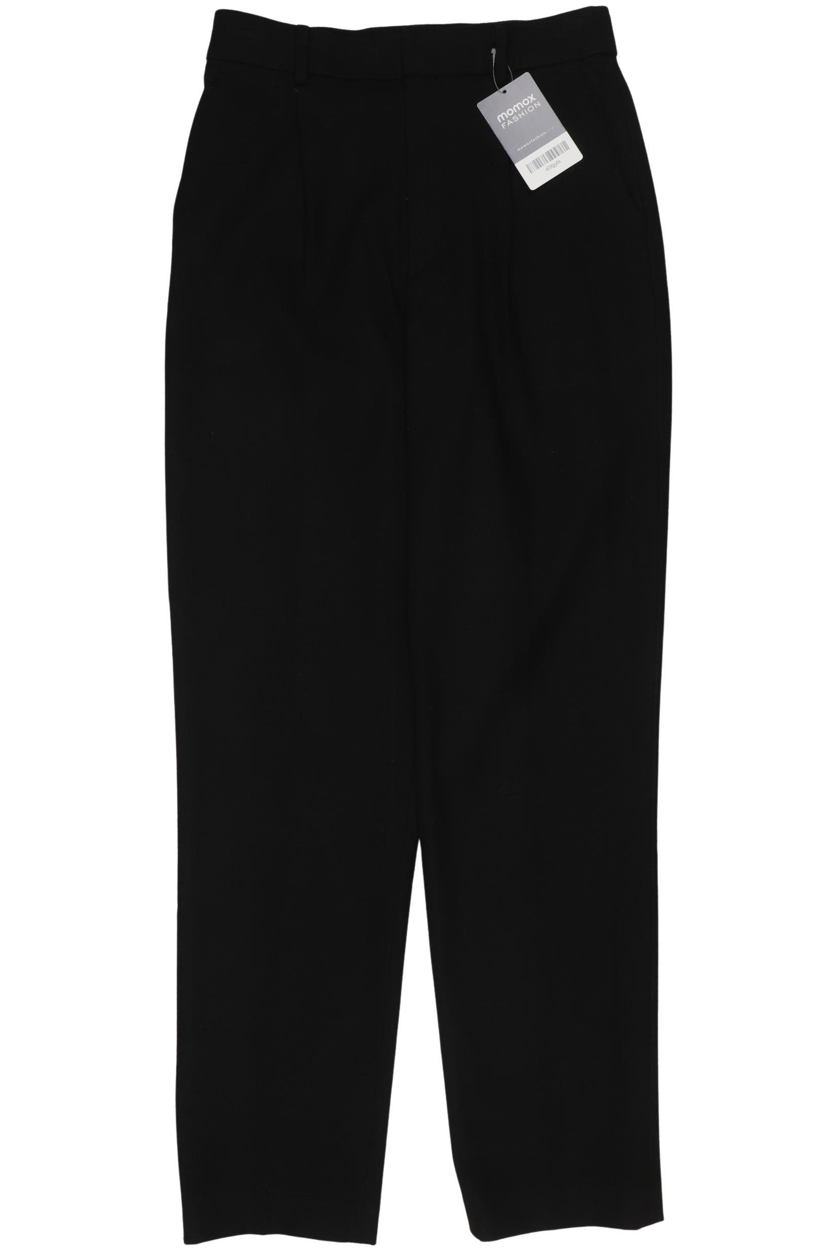 

uniqlo Damen Stoffhose, schwarz, Gr. 0