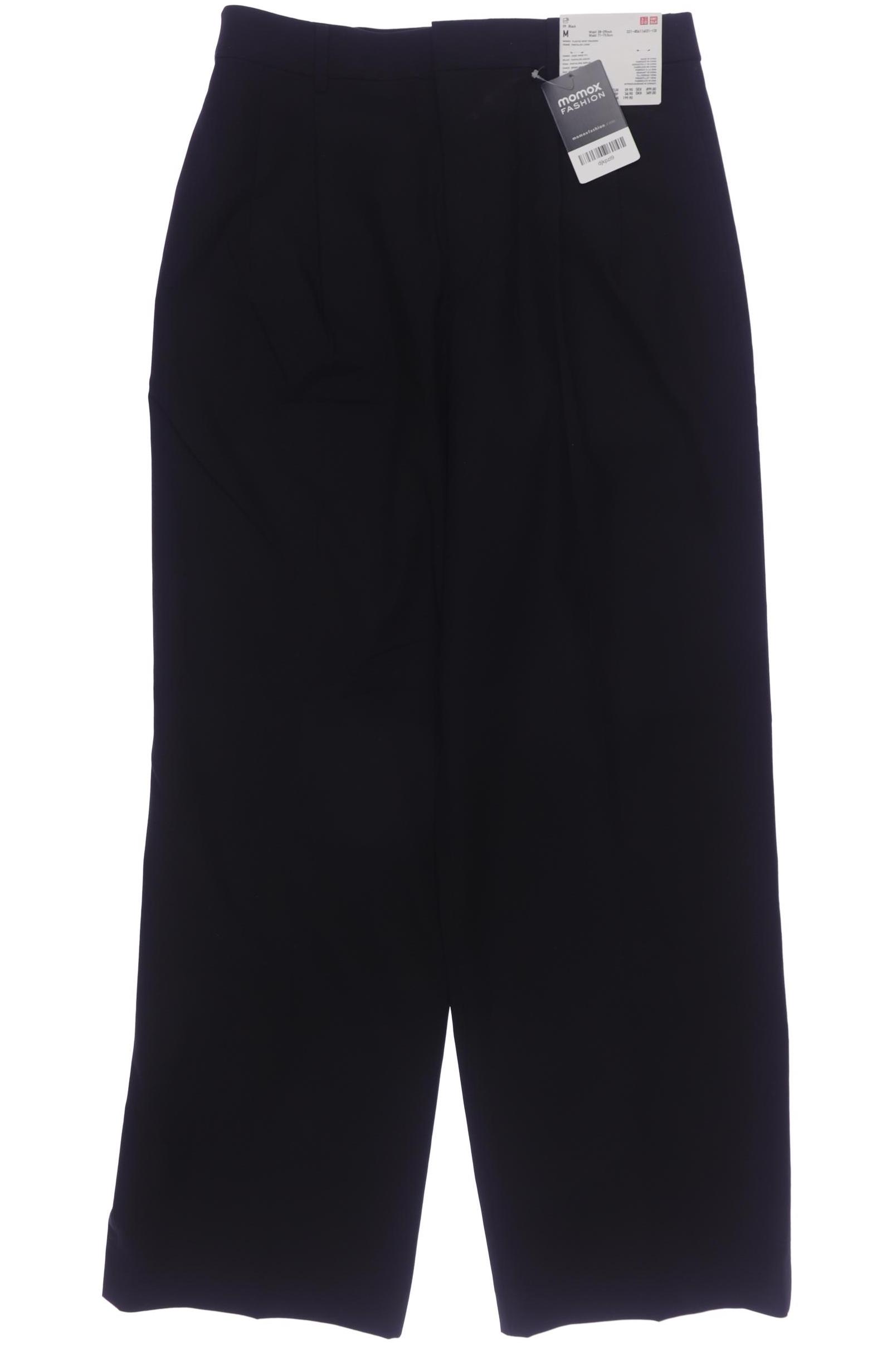 

uniqlo Damen Stoffhose, schwarz, Gr. 0