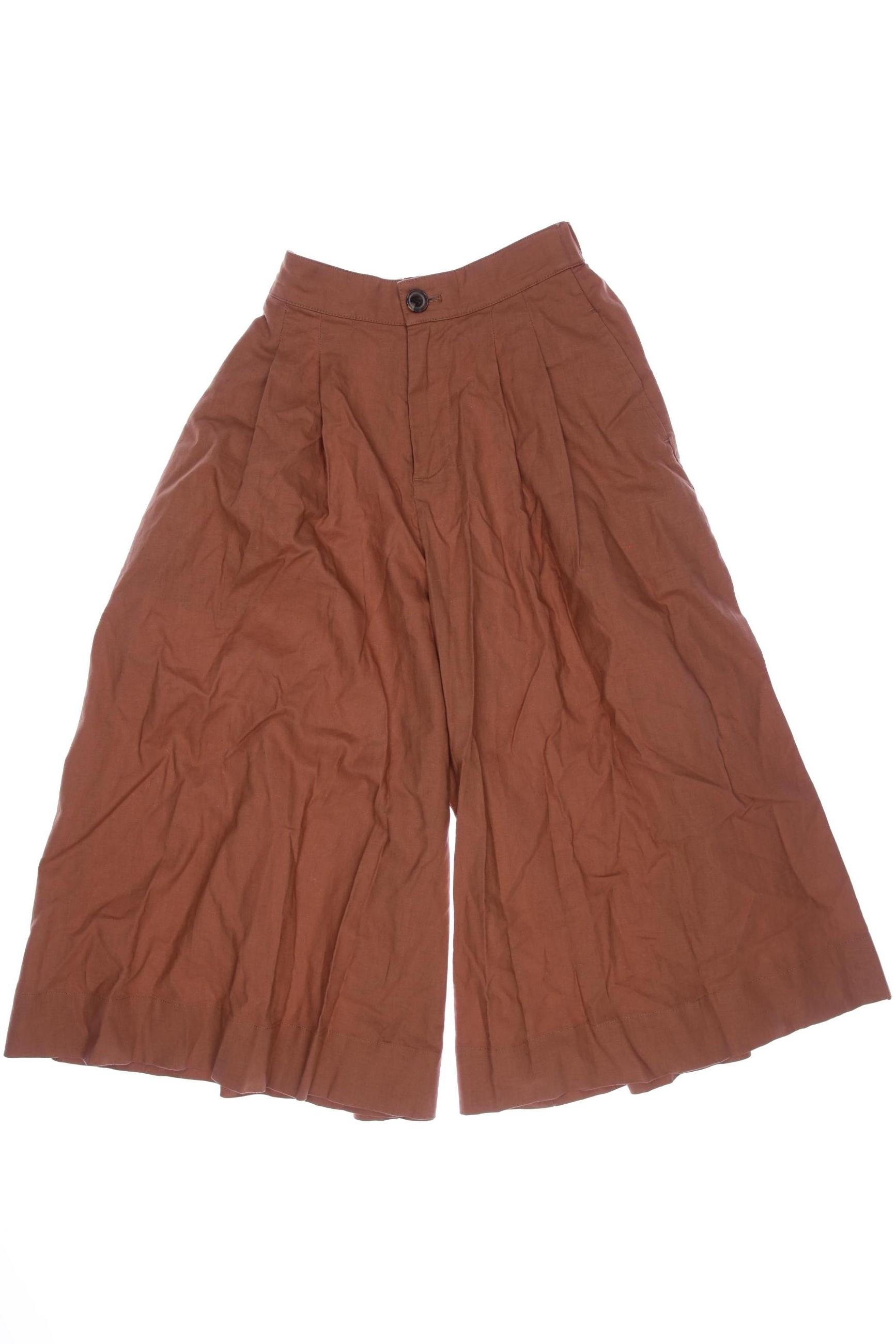 

uniqlo Damen Stoffhose, braun, Gr. 0