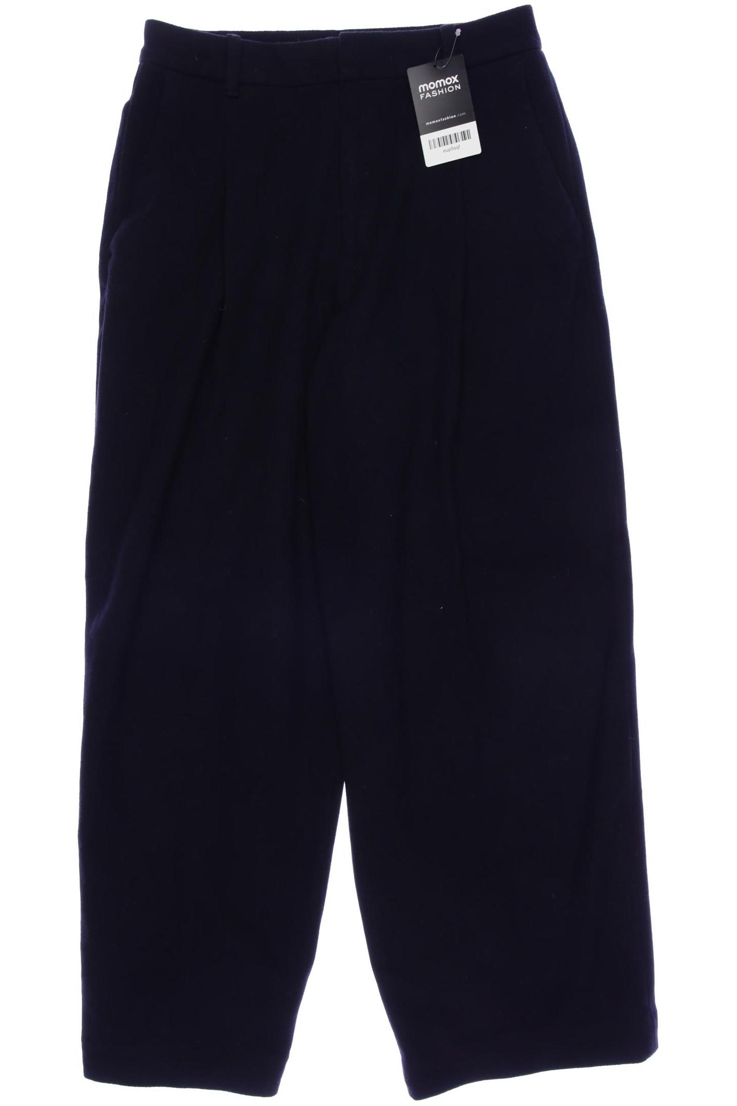 

uniqlo Damen Stoffhose, marineblau, Gr. 26