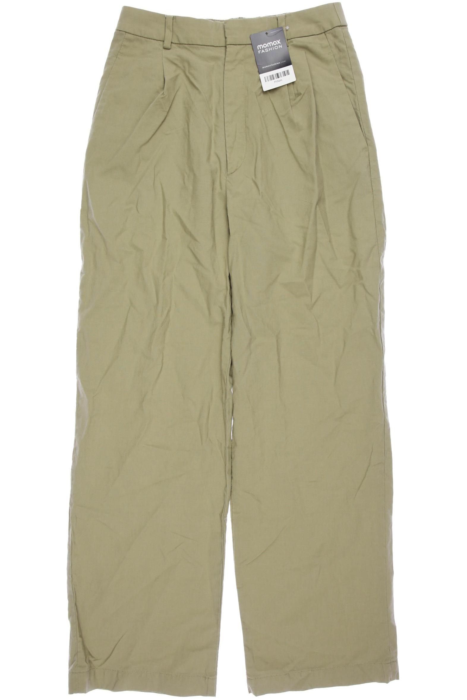 

uniqlo Damen Stoffhose, grün, Gr. 26