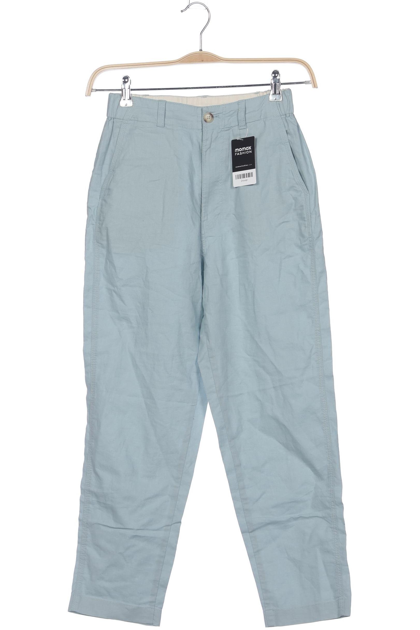 

uniqlo Damen Stoffhose, hellblau, Gr. 0