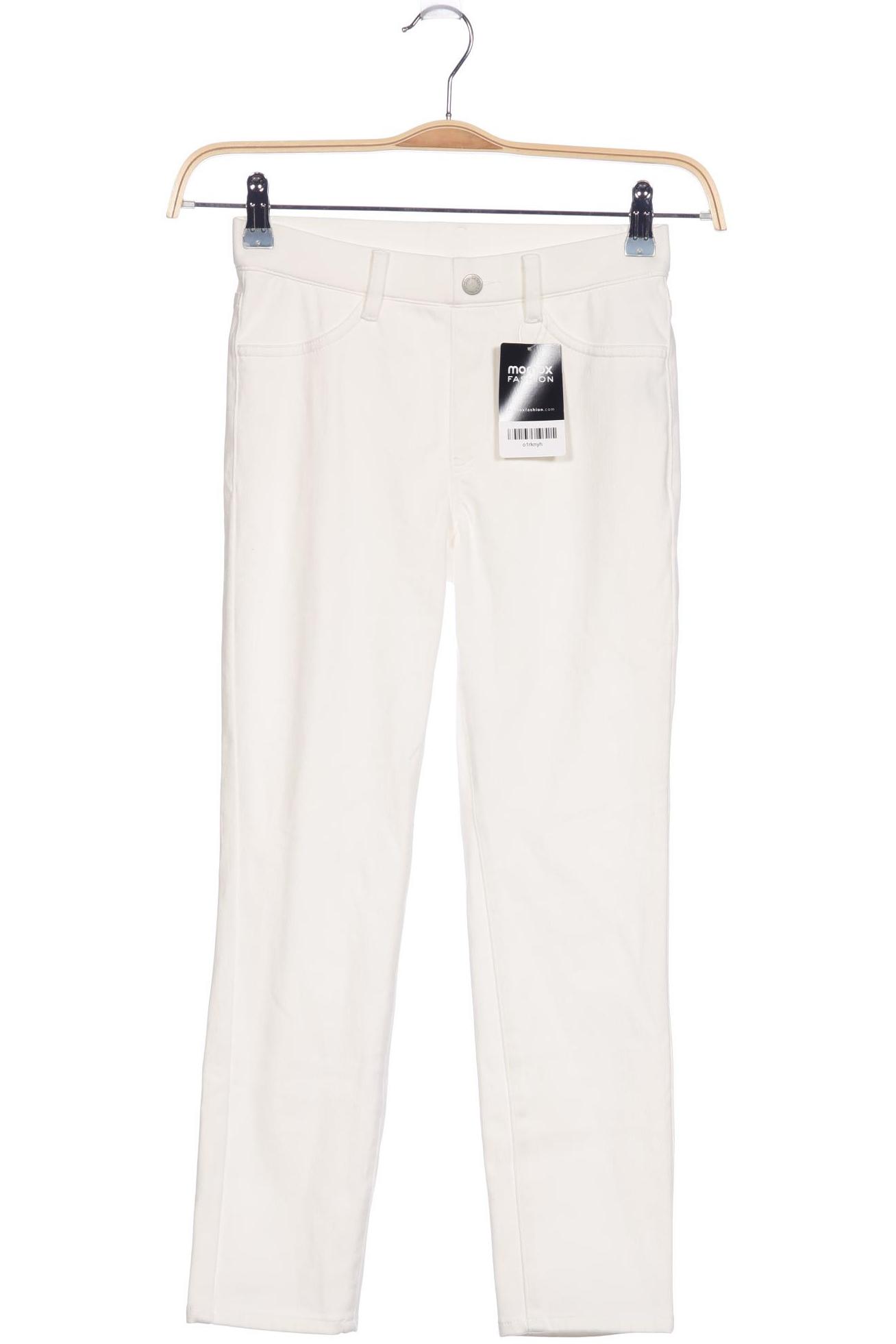 

uniqlo Damen Stoffhose, cremeweiß, Gr. 24