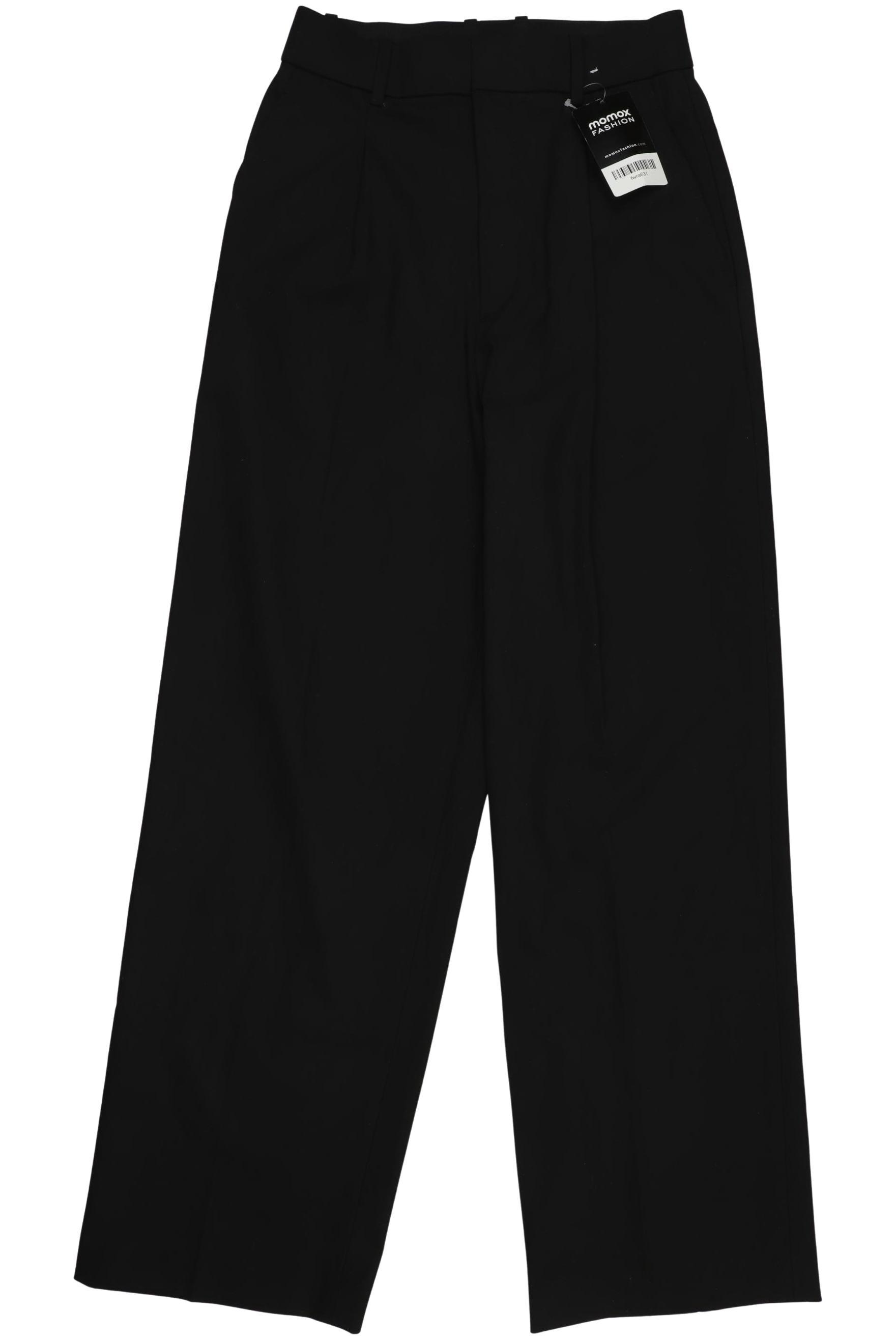 

uniqlo Damen Stoffhose, schwarz, Gr. 24