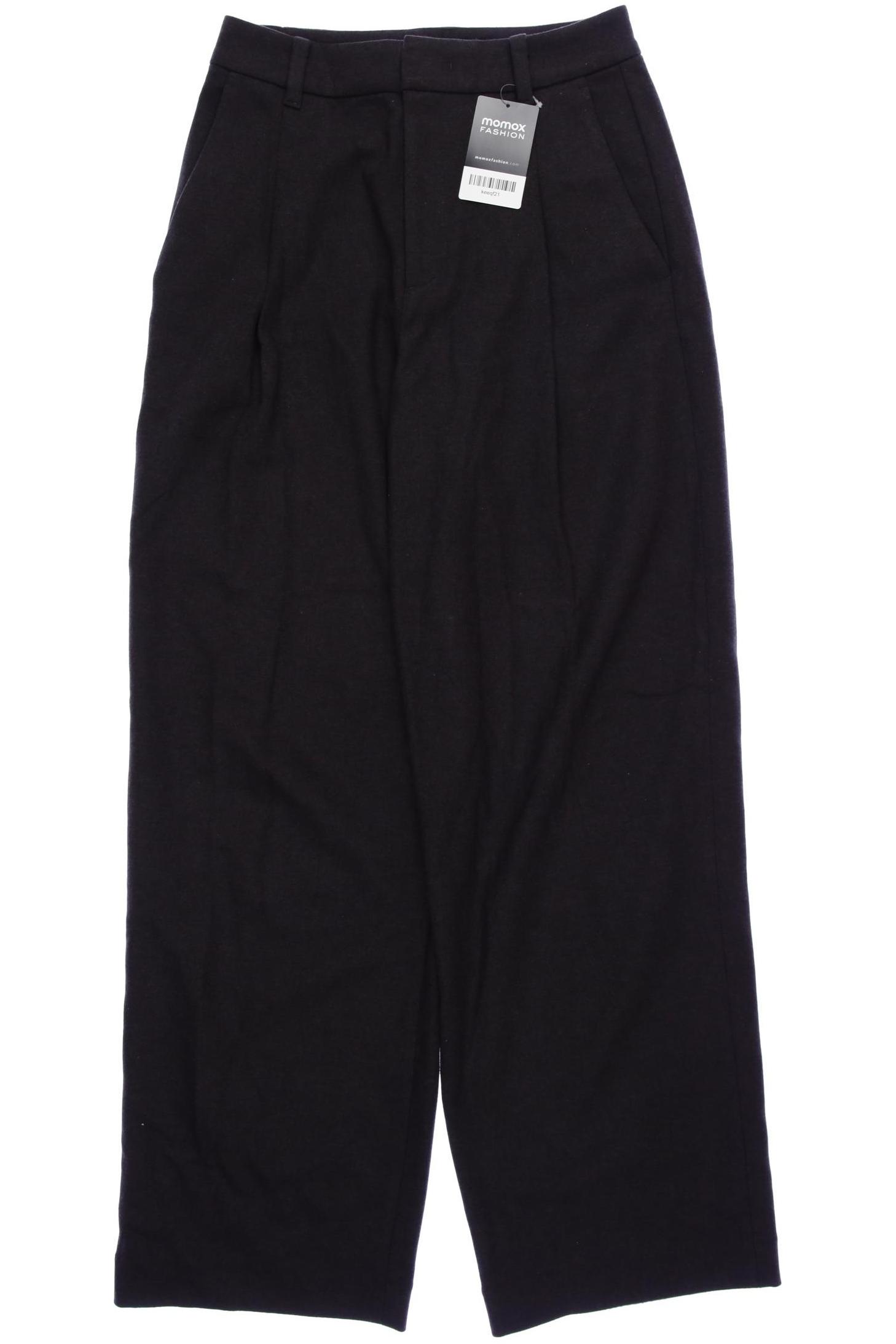 

uniqlo Damen Stoffhose, grau, Gr. 0