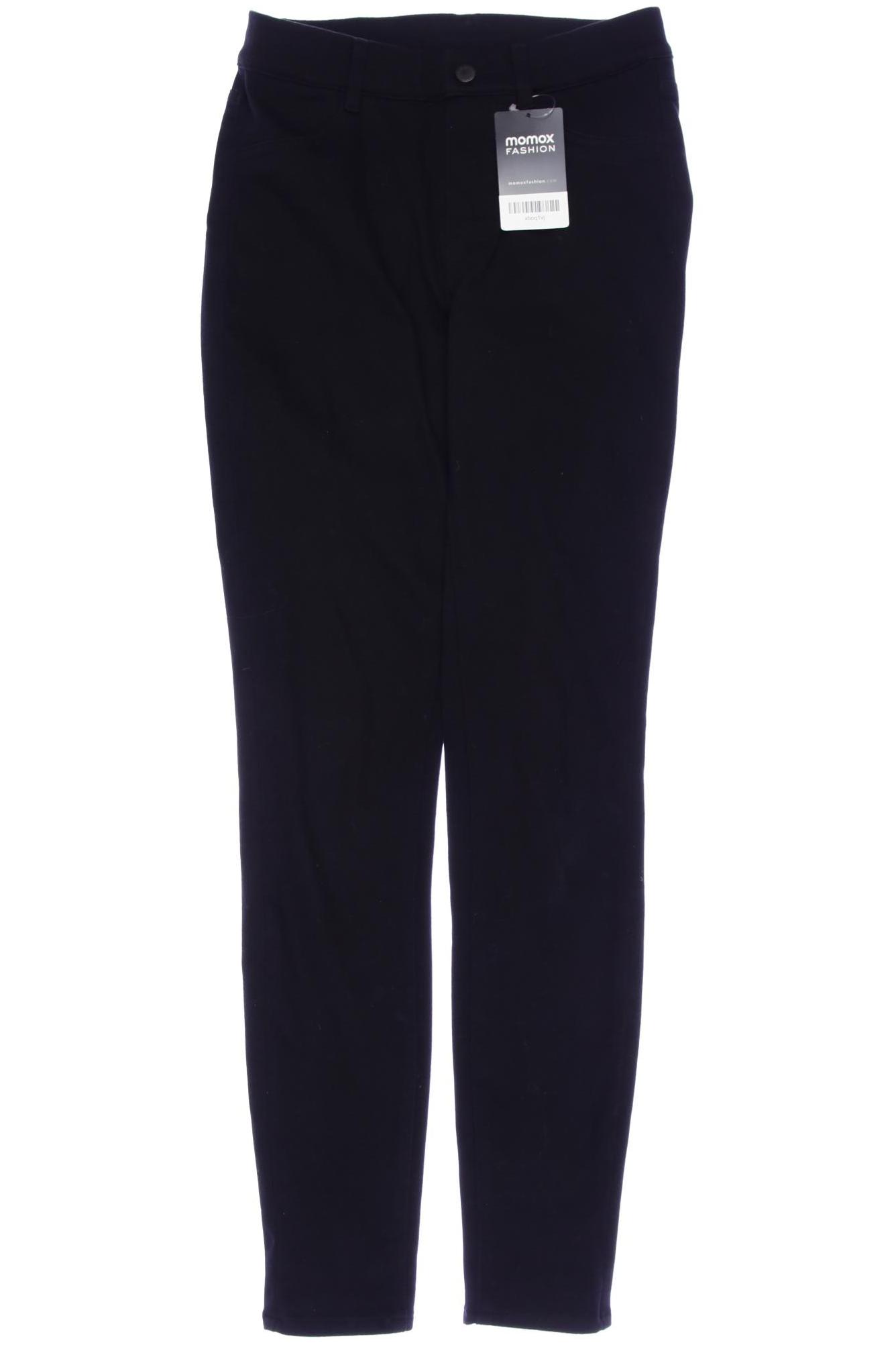 

uniqlo Damen Stoffhose, schwarz, Gr. 0