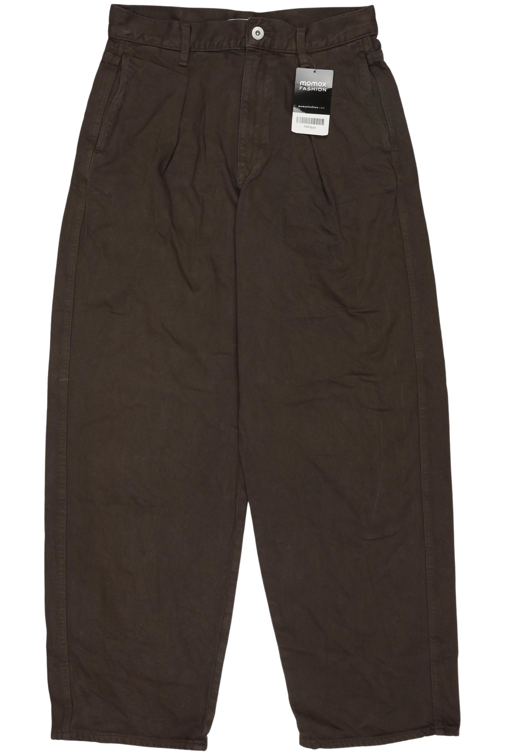 

uniqlo Damen Stoffhose, braun, Gr. 26