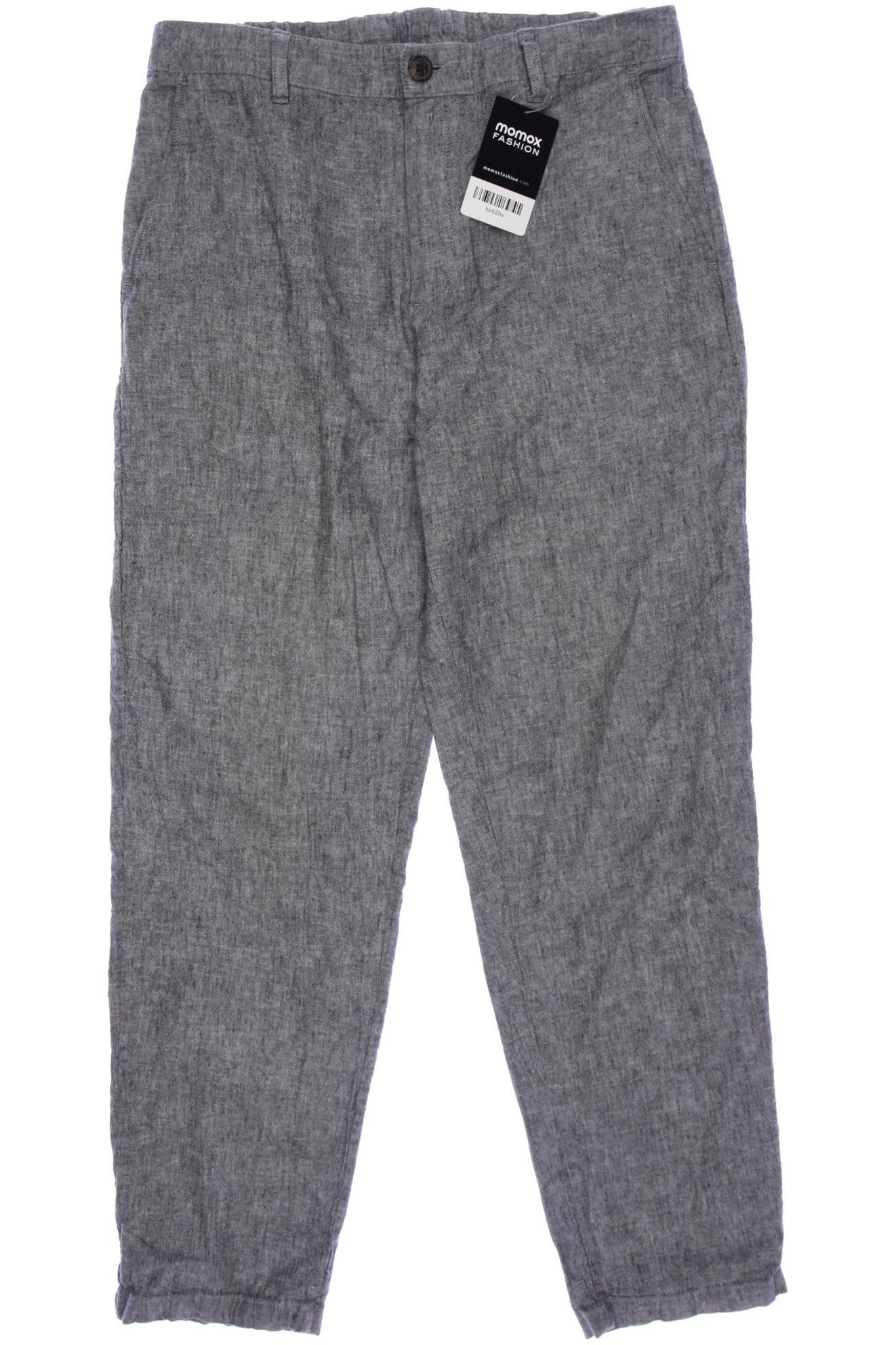 

uniqlo Damen Stoffhose, grau, Gr. 0