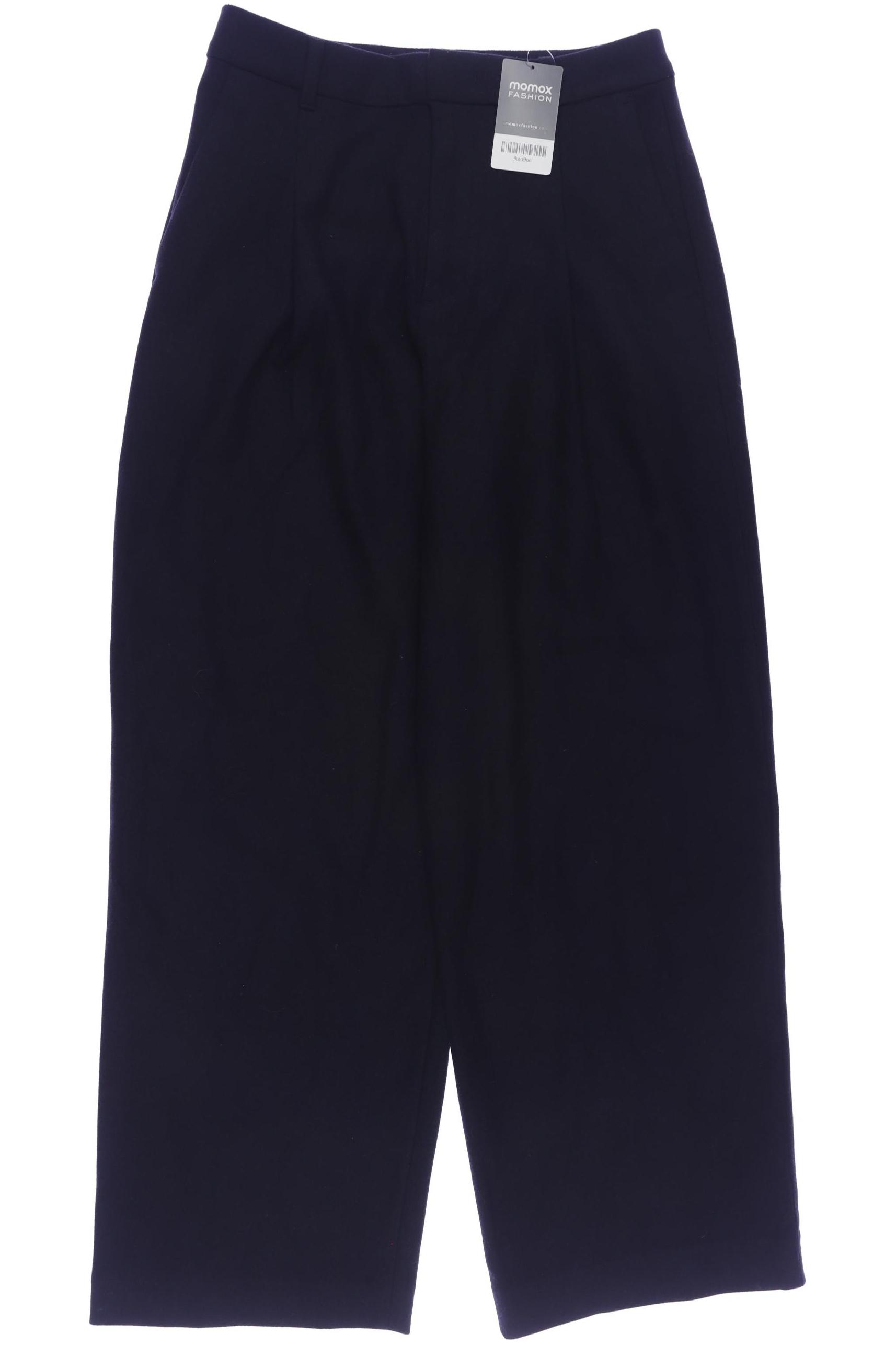 

uniqlo Damen Stoffhose, marineblau, Gr. 28