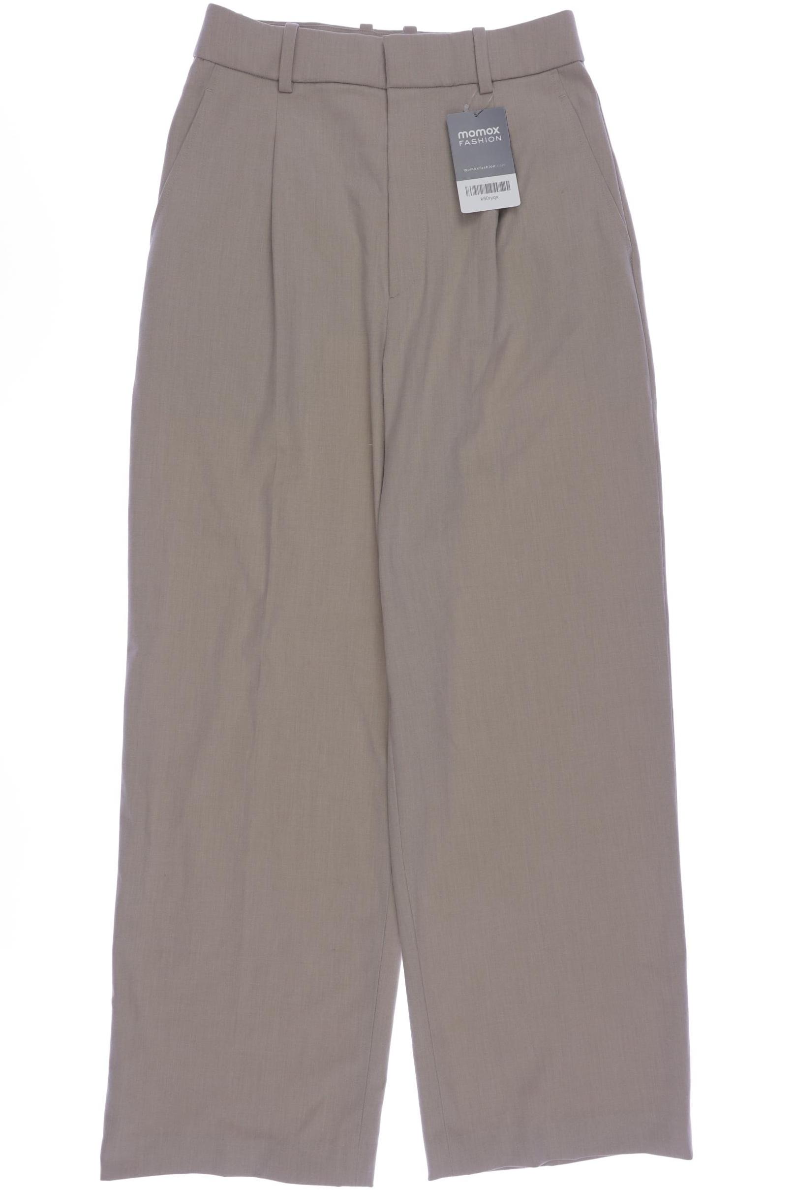 

uniqlo Damen Stoffhose, beige, Gr. 0