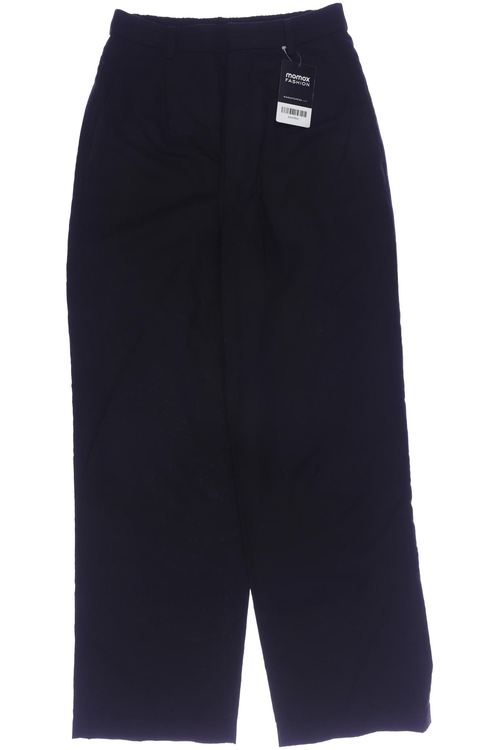 

uniqlo Damen Stoffhose, schwarz, Gr. 24