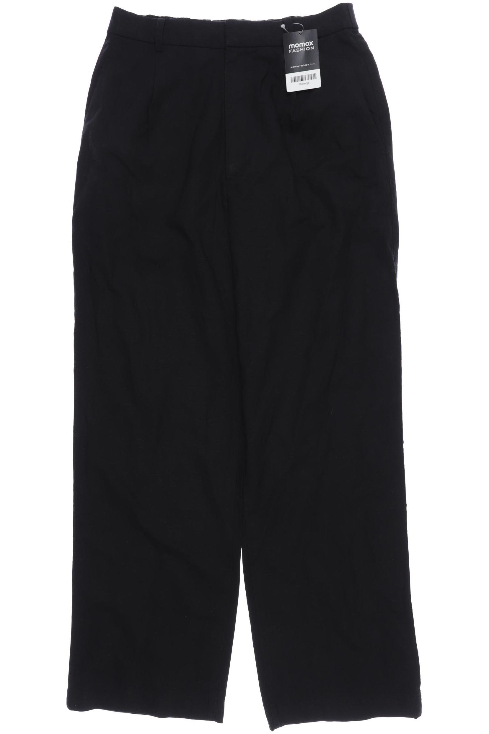 

uniqlo Damen Stoffhose, schwarz, Gr. 0