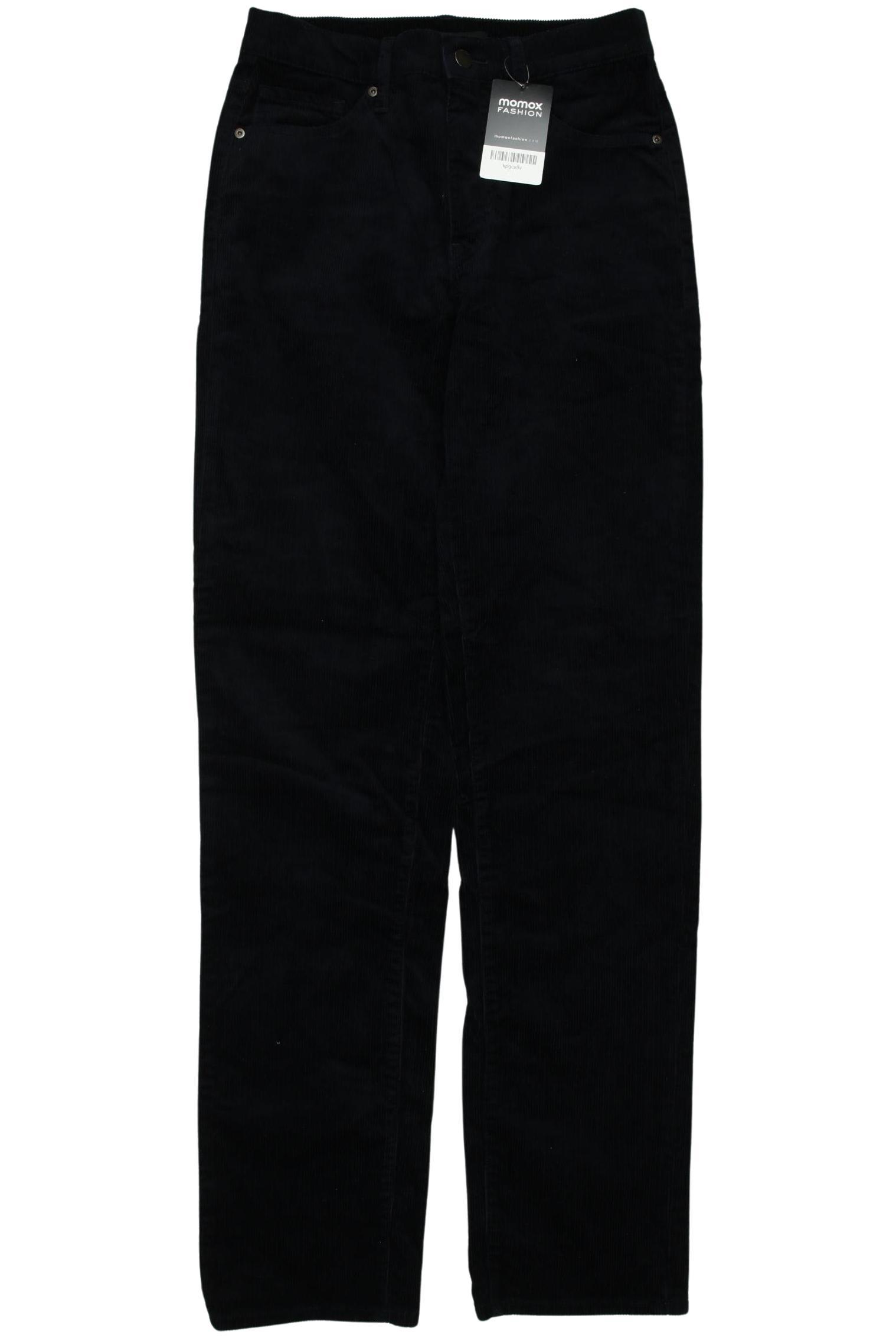 

uniqlo Damen Stoffhose, schwarz, Gr. 24