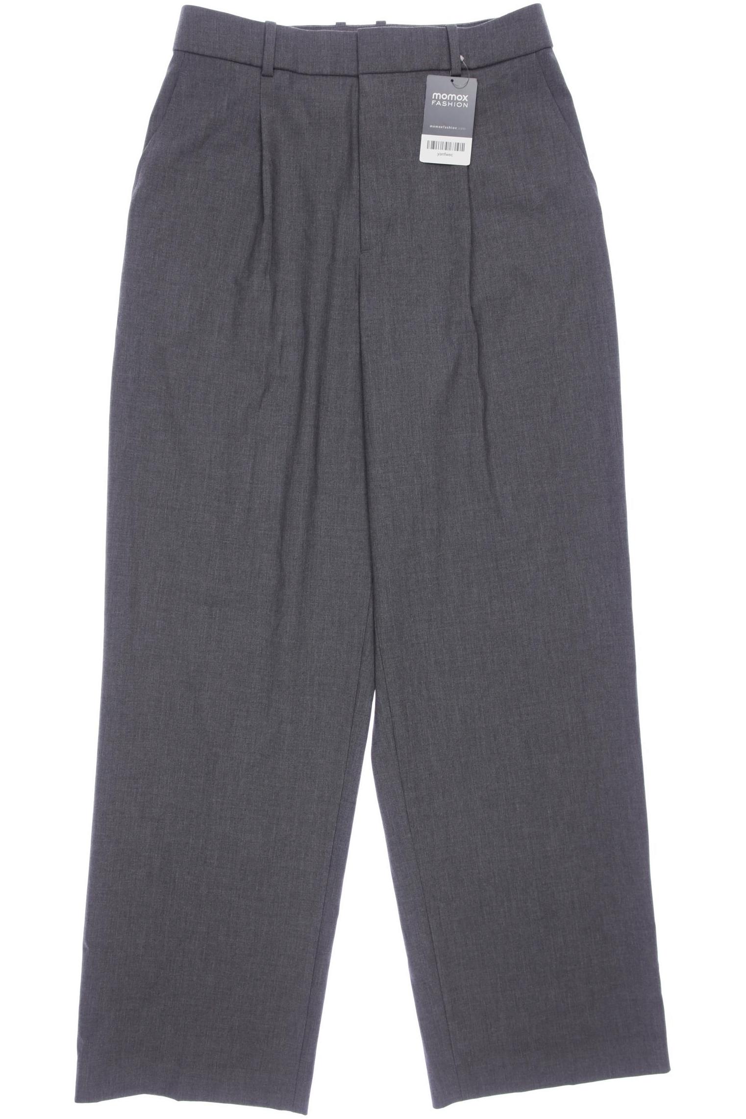 

uniqlo Damen Stoffhose, grau, Gr. 28