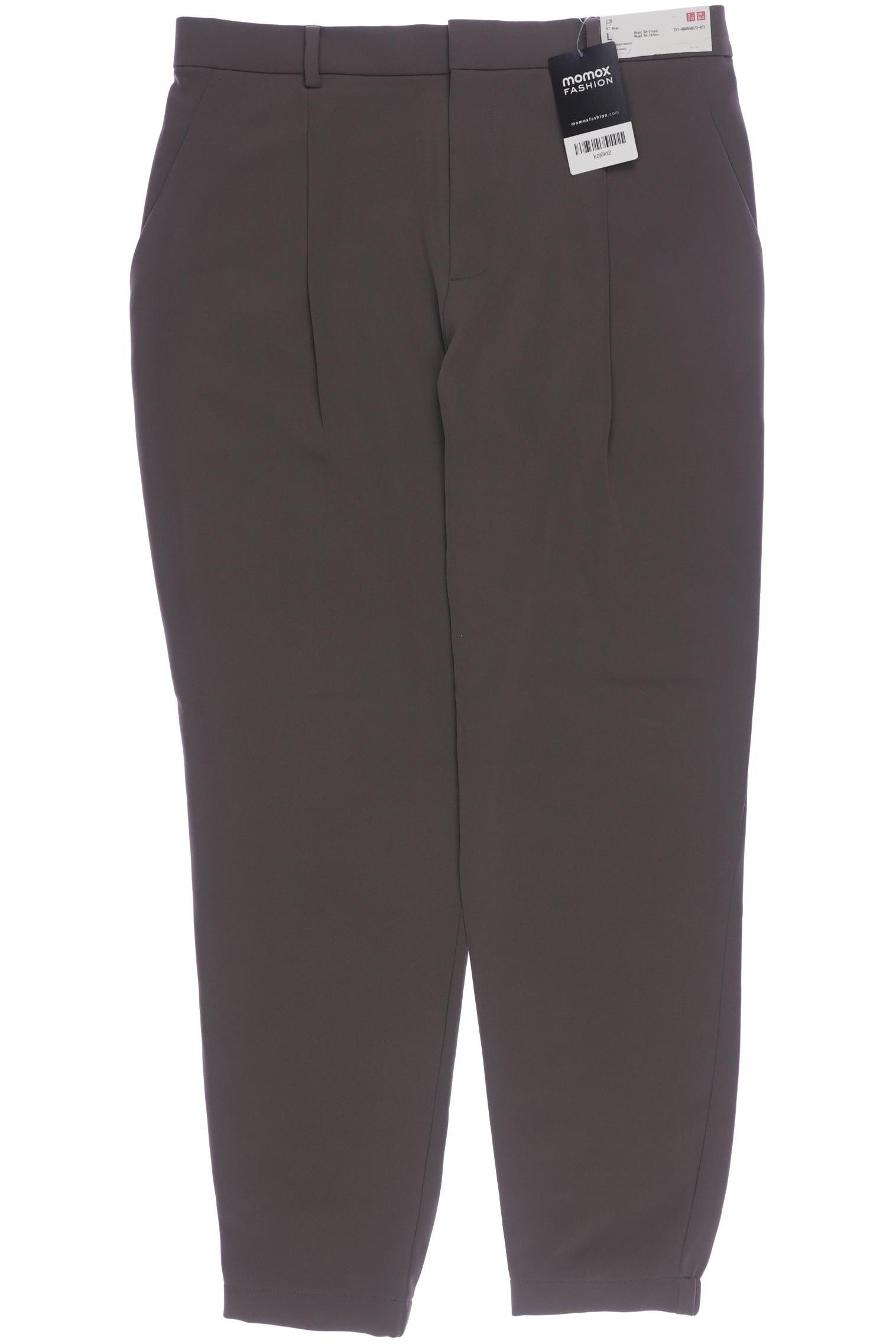 

uniqlo Damen Stoffhose, braun, Gr. 0