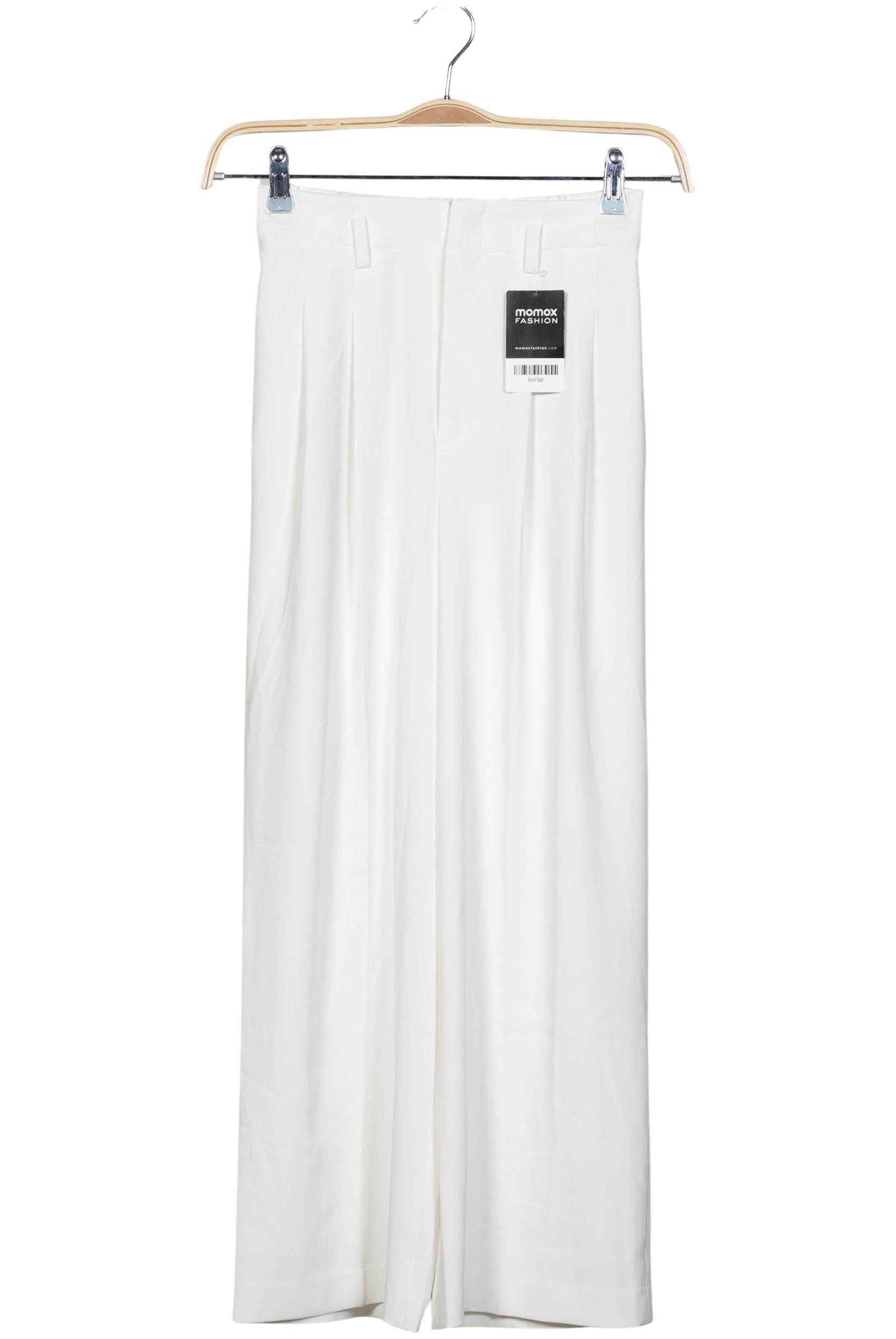 

uniqlo Damen Stoffhose, weiß, Gr. 0
