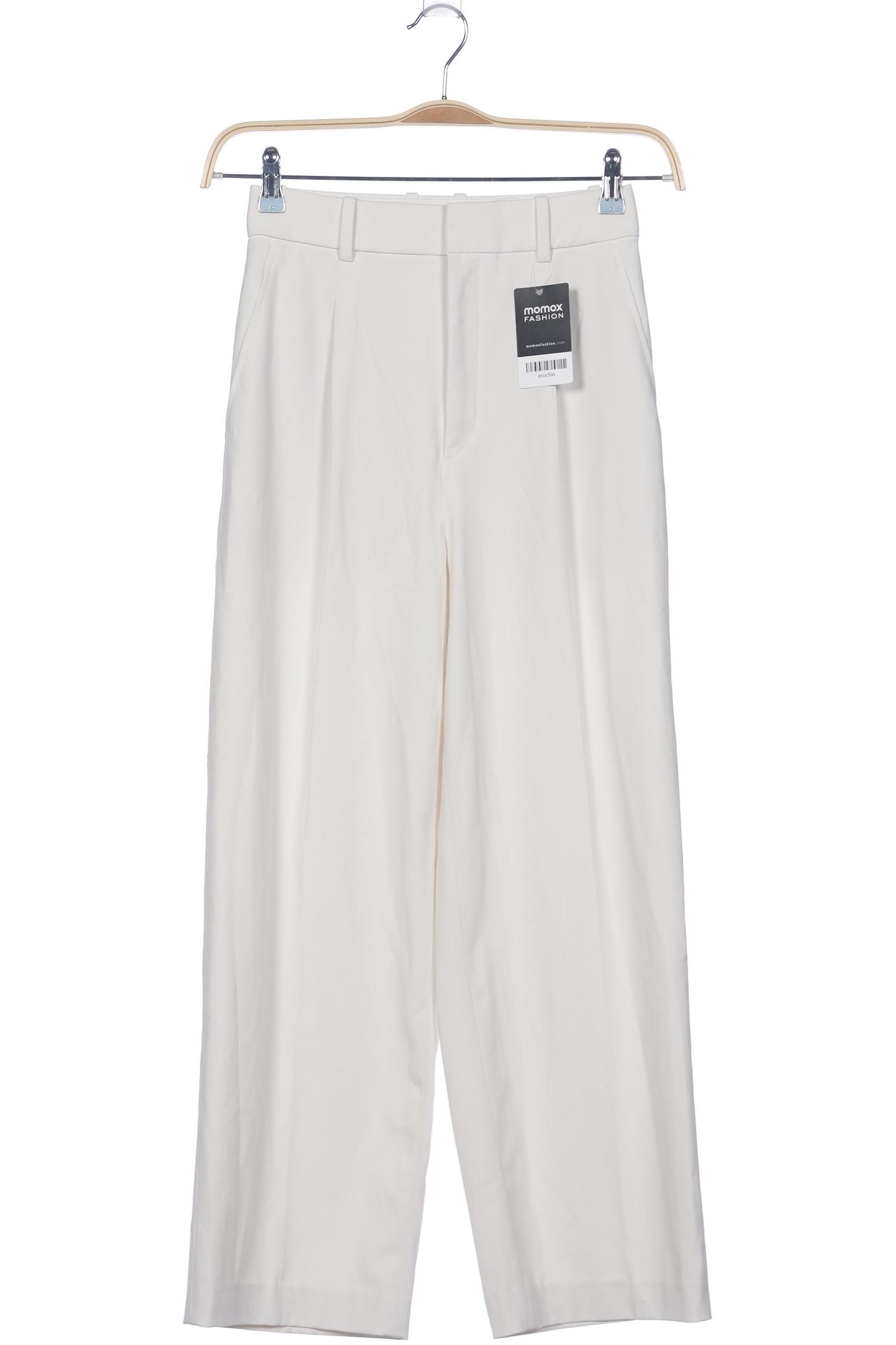 

uniqlo Damen Stoffhose, cremeweiß, Gr. 0