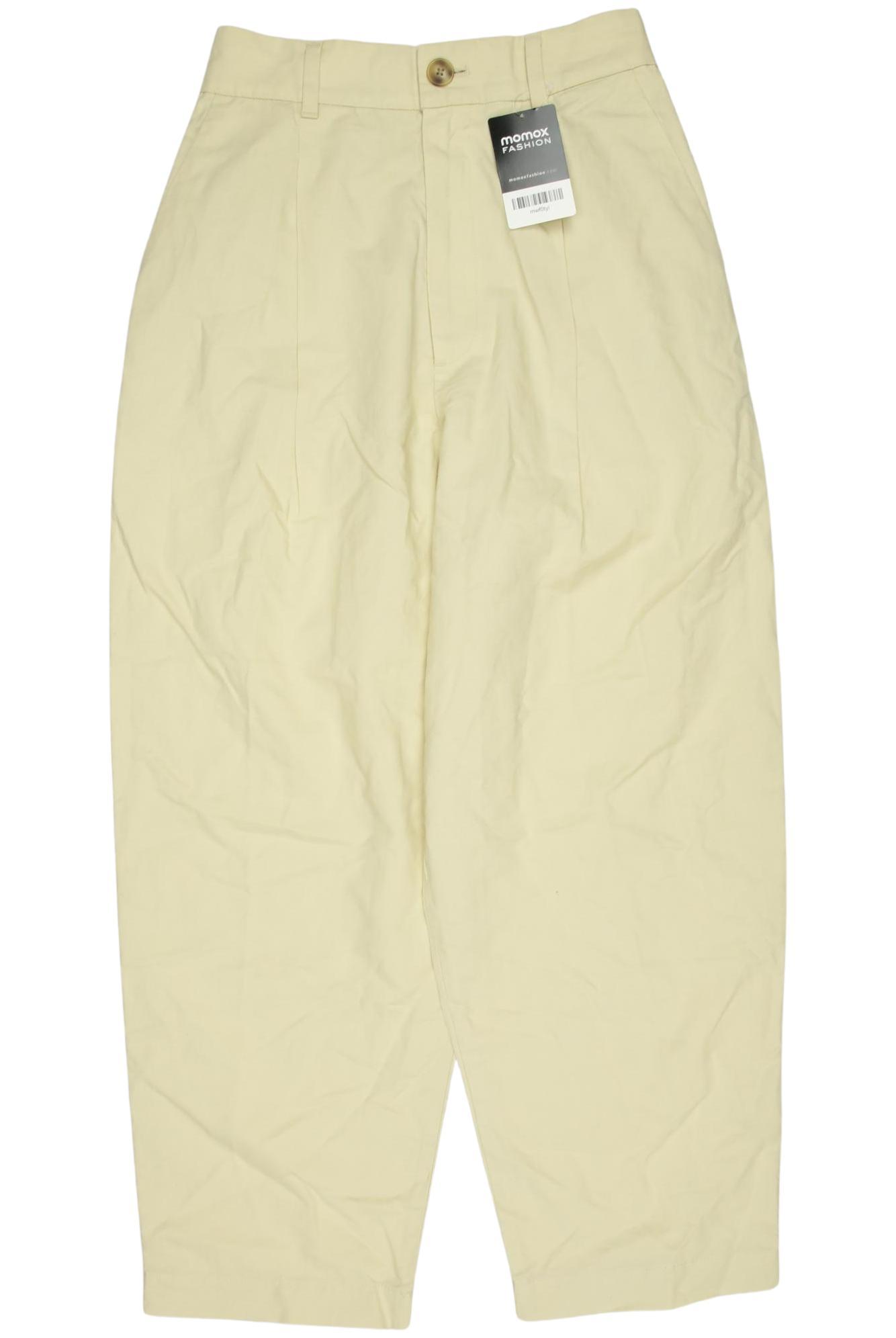 

uniqlo Damen Stoffhose, cremeweiß, Gr. 24
