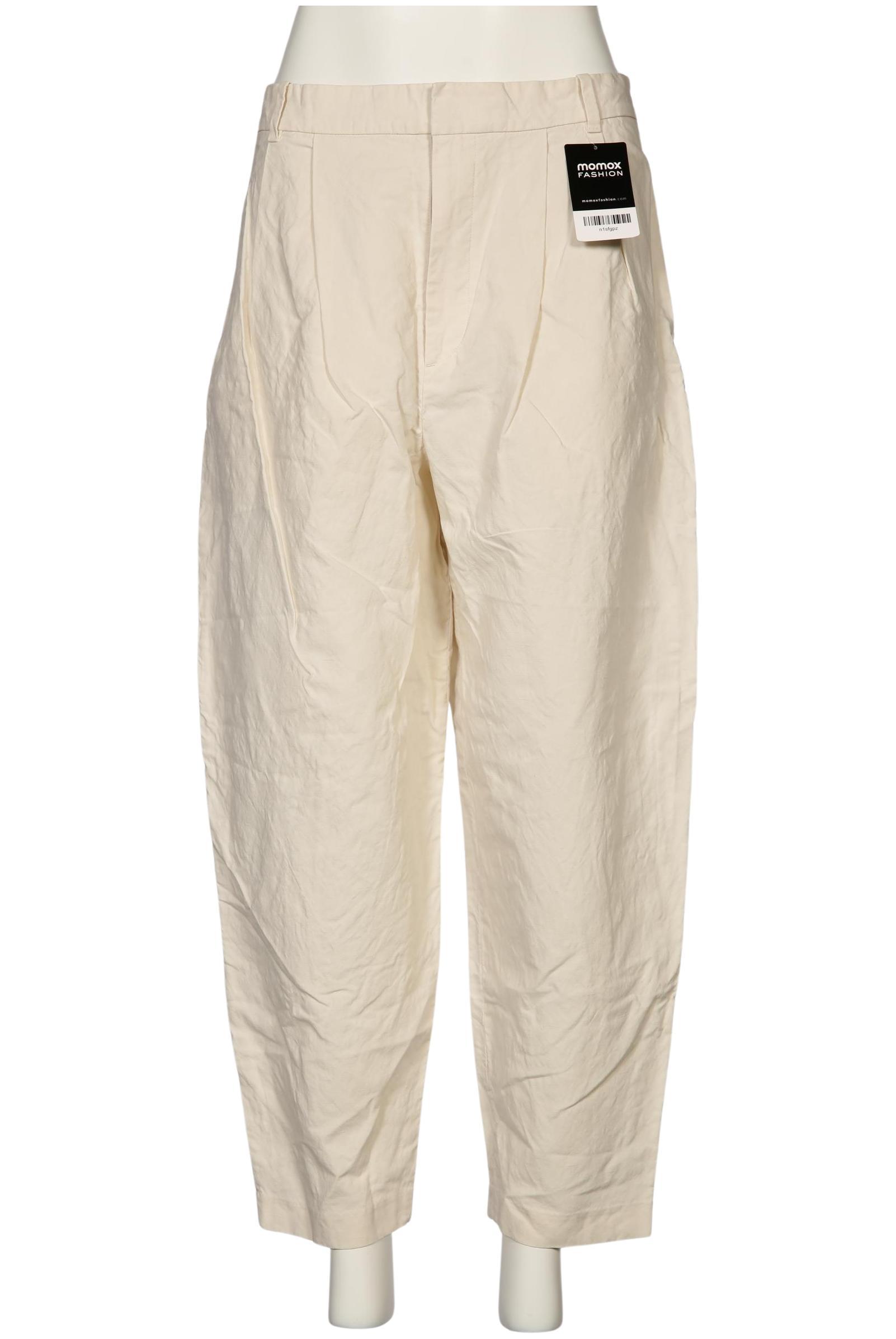 

uniqlo Damen Stoffhose, cremeweiß, Gr. 30
