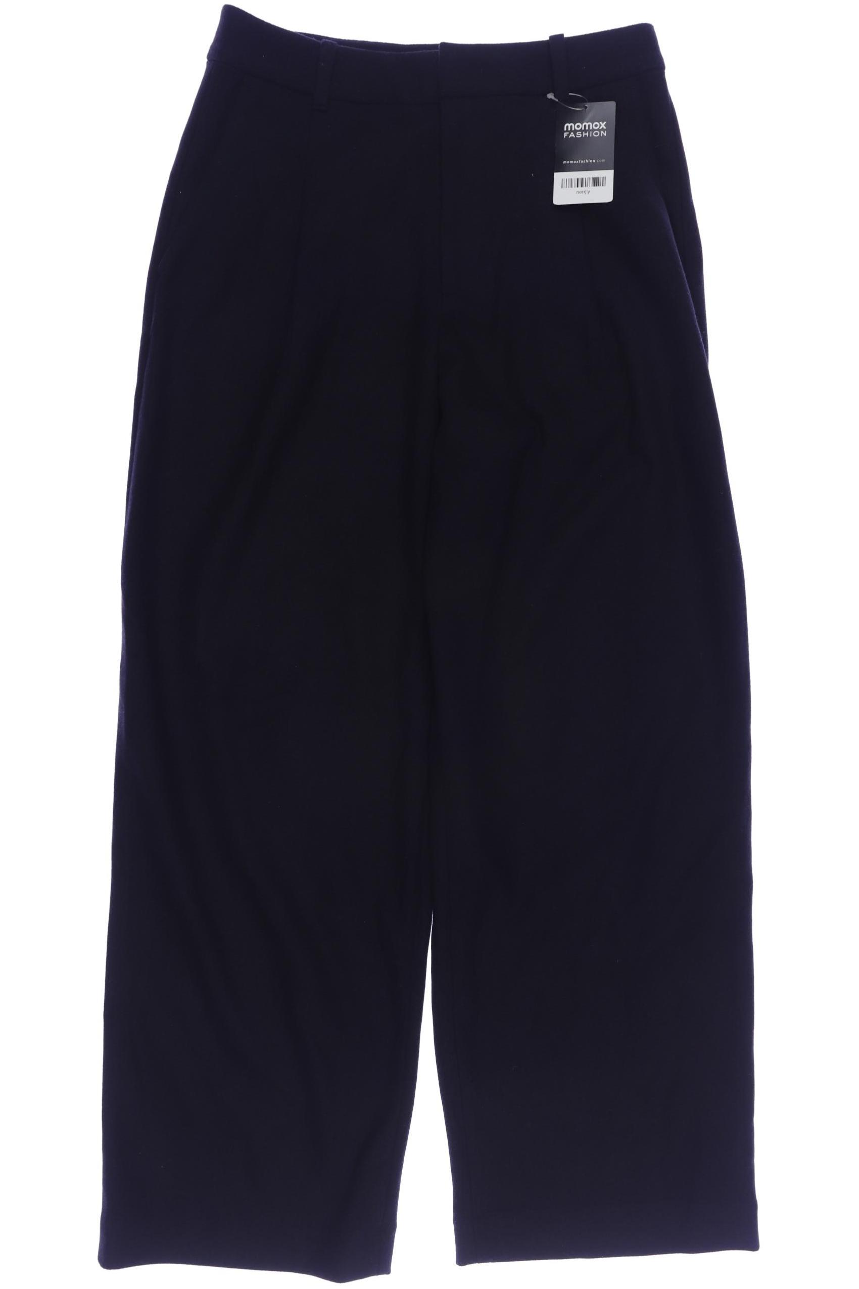 

uniqlo Damen Stoffhose, marineblau, Gr. 0