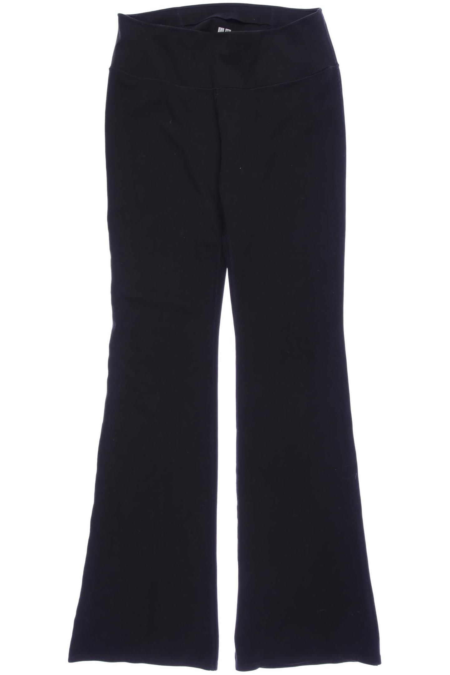 

uniqlo Damen Stoffhose, schwarz, Gr. 0