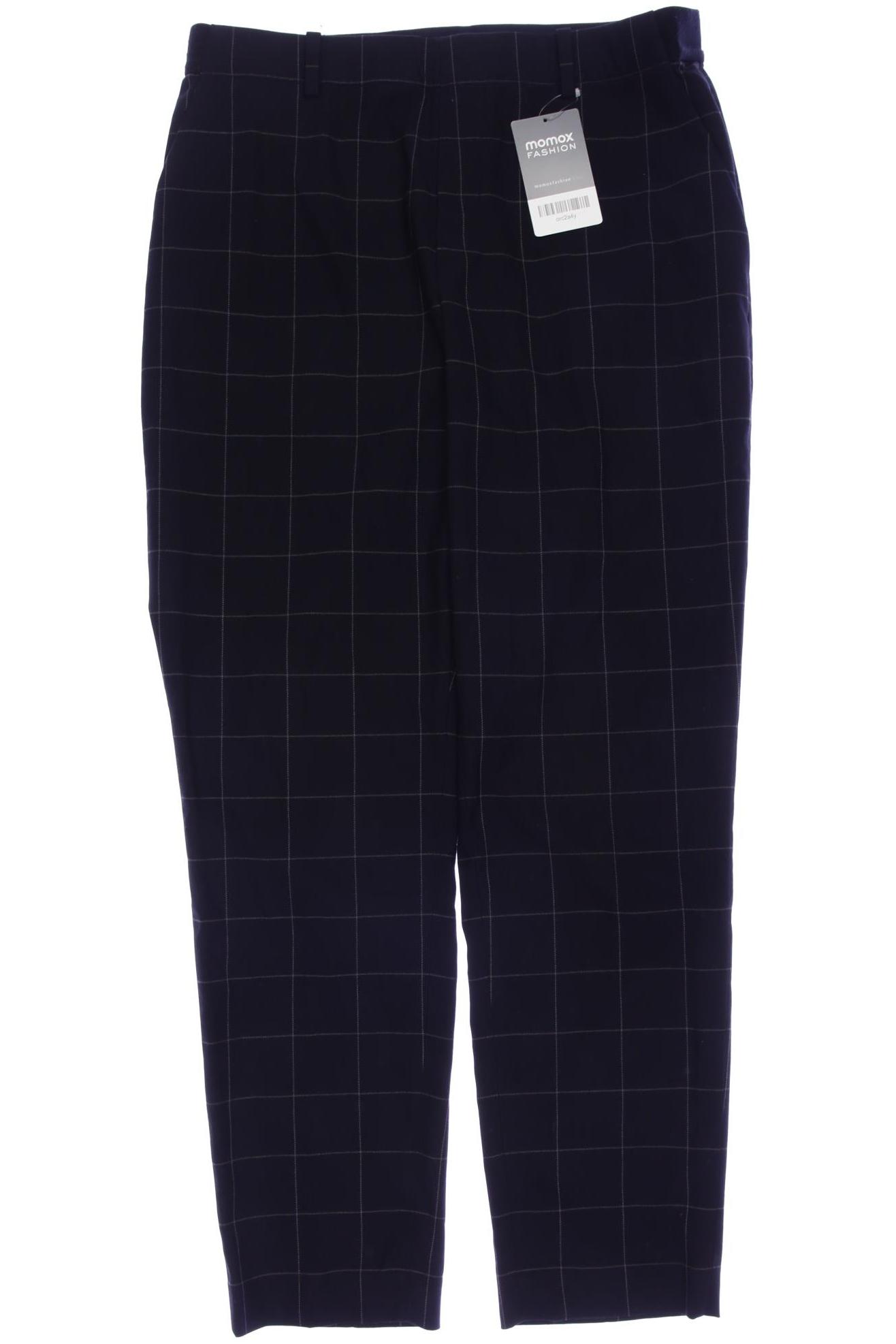 

uniqlo Damen Stoffhose, marineblau, Gr. 0