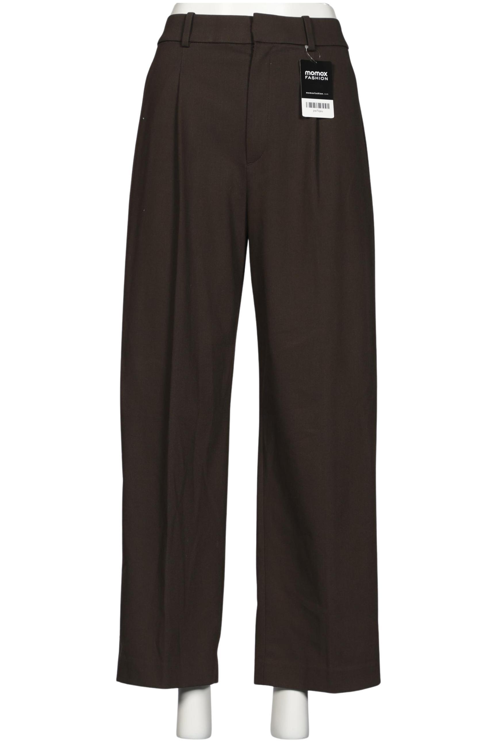 

uniqlo Damen Stoffhose, braun, Gr. 0