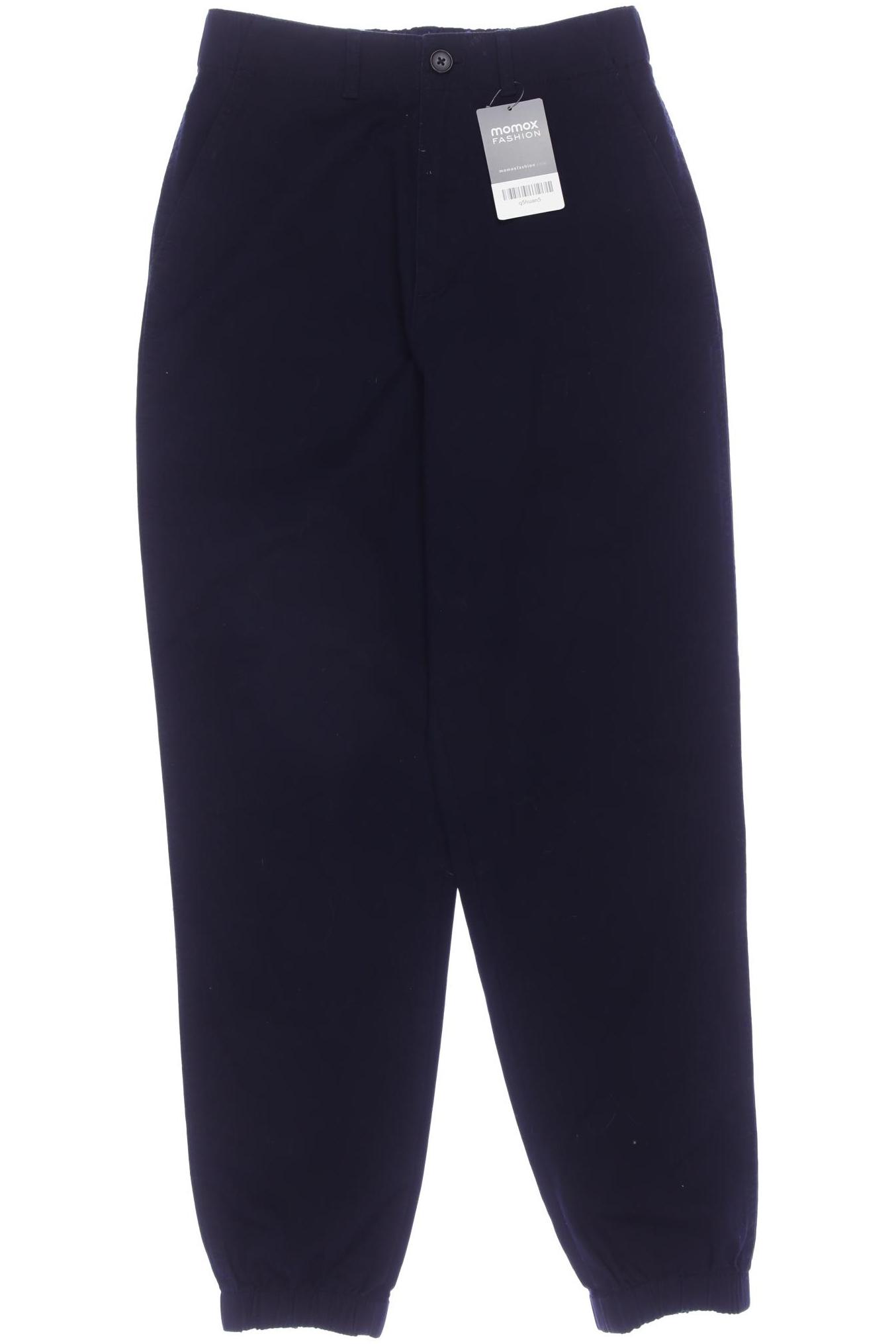 

uniqlo Damen Stoffhose, marineblau, Gr. 26