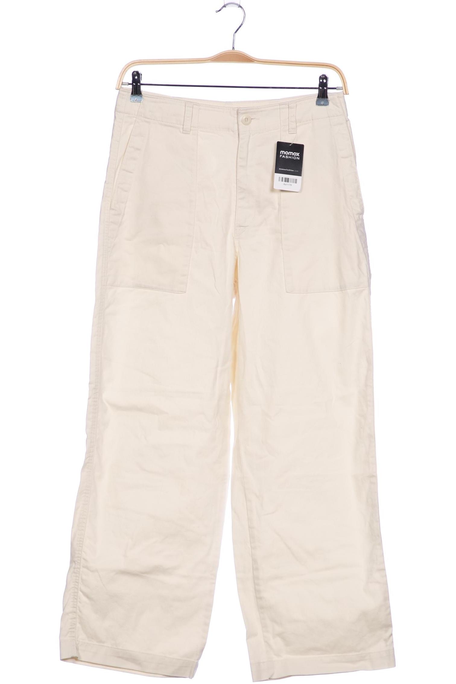 

uniqlo Damen Stoffhose, cremeweiß, Gr. 29