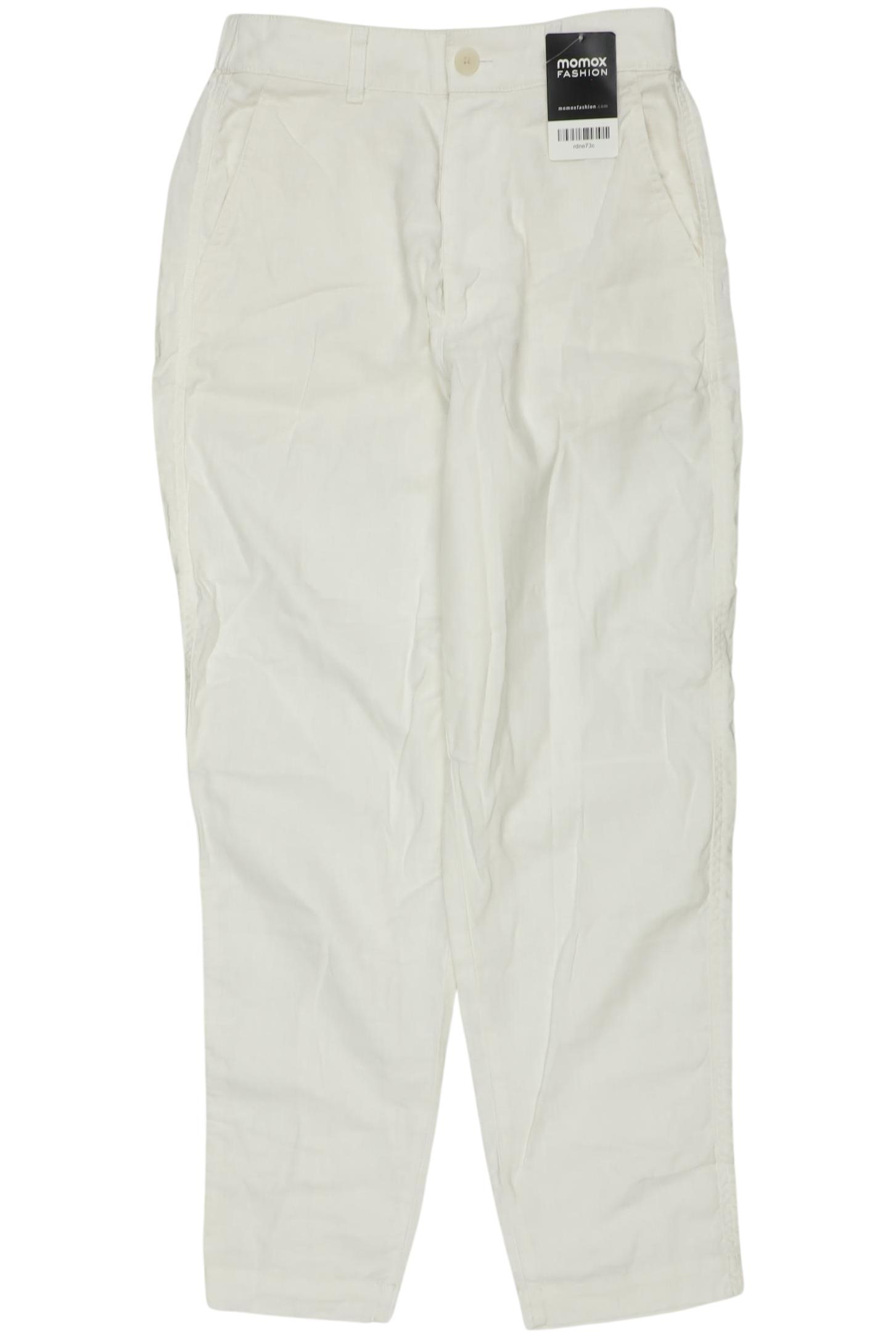 

uniqlo Damen Stoffhose, weiß, Gr. 0