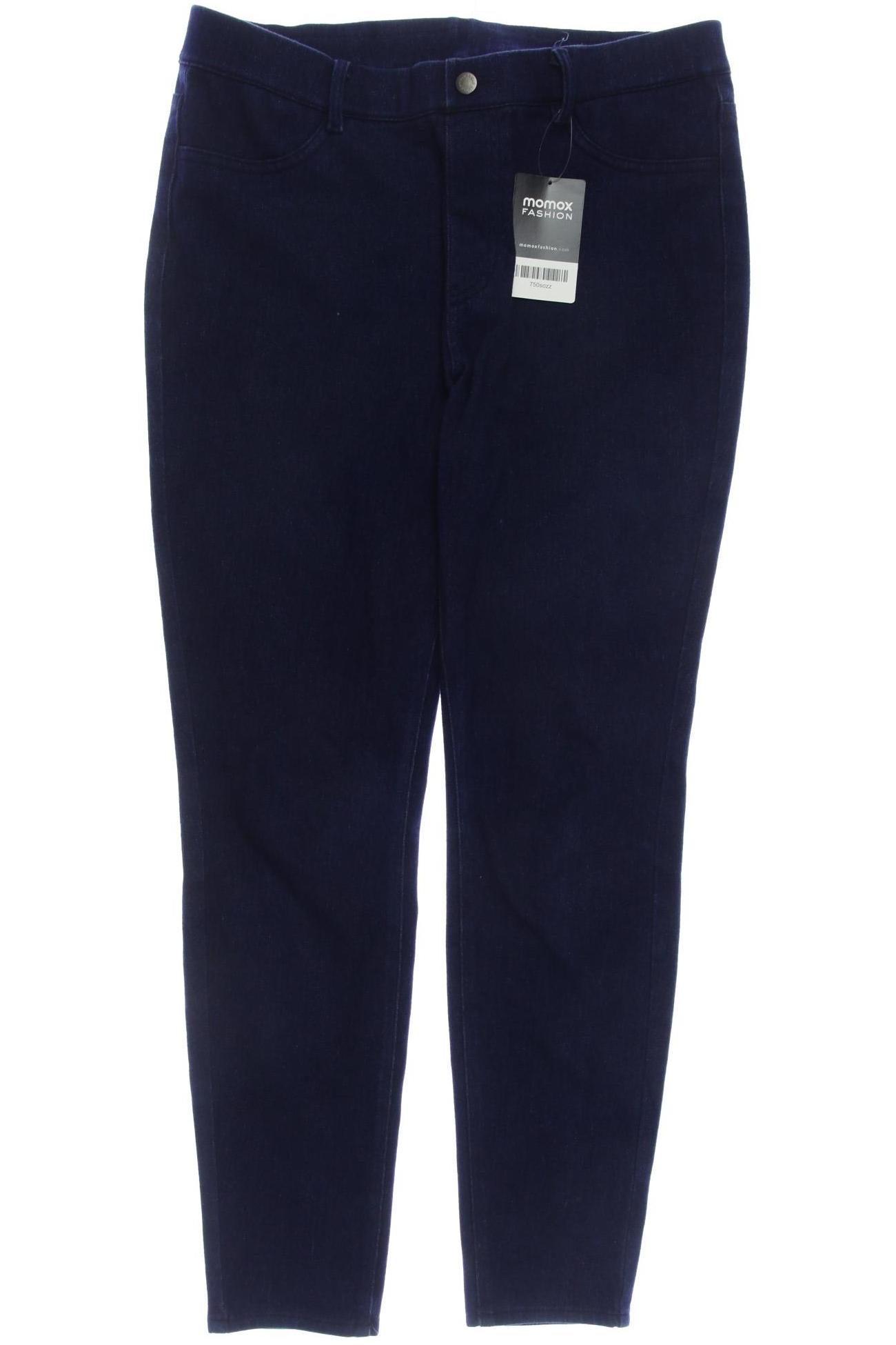 

uniqlo Damen Stoffhose, marineblau, Gr. 0