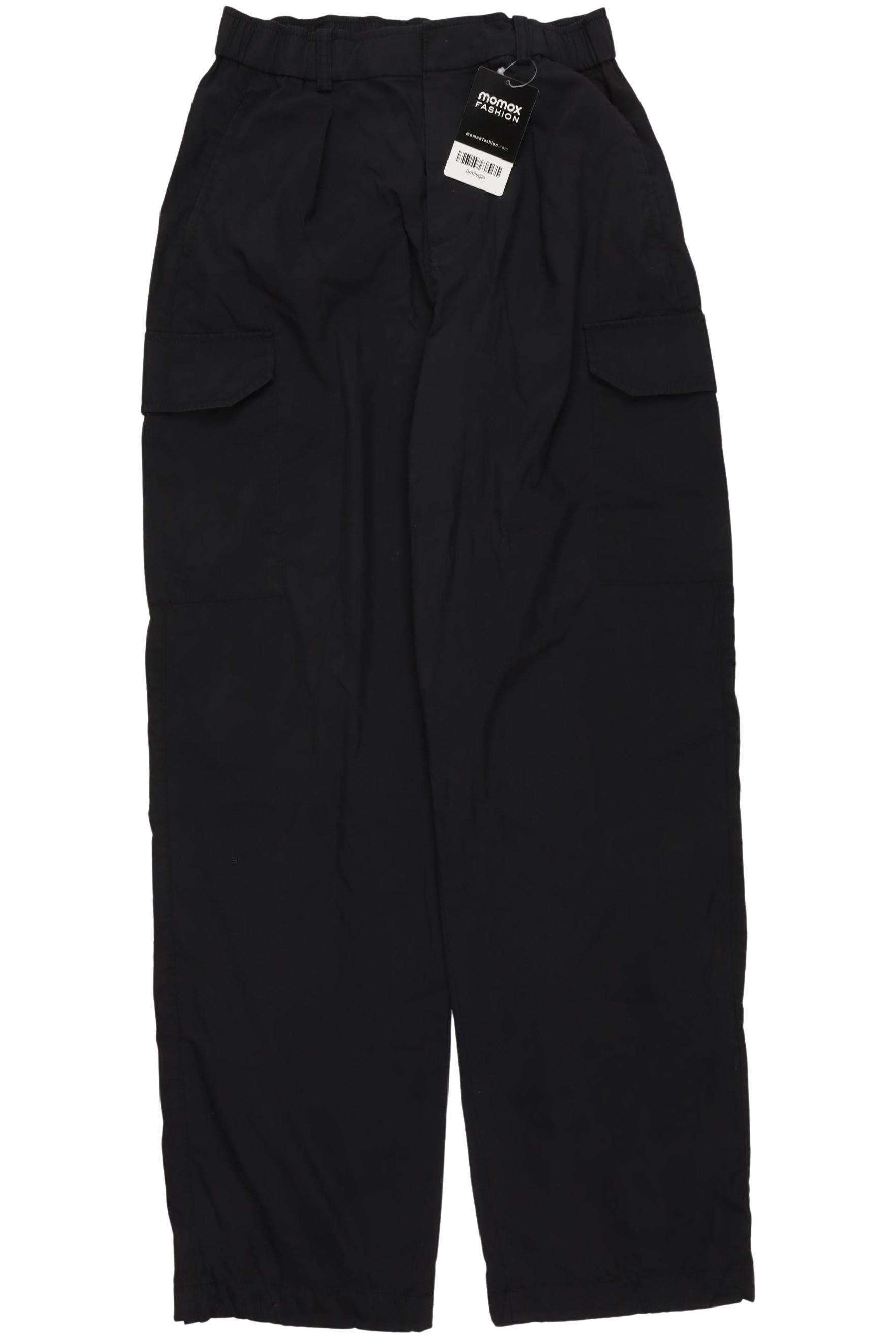 

uniqlo Damen Stoffhose, schwarz, Gr. 24