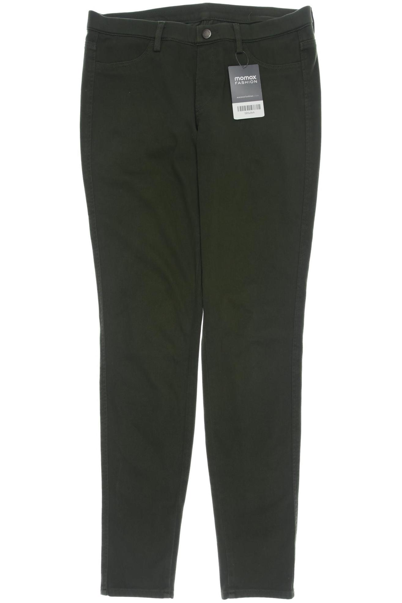 

uniqlo Damen Stoffhose, grün, Gr. 0