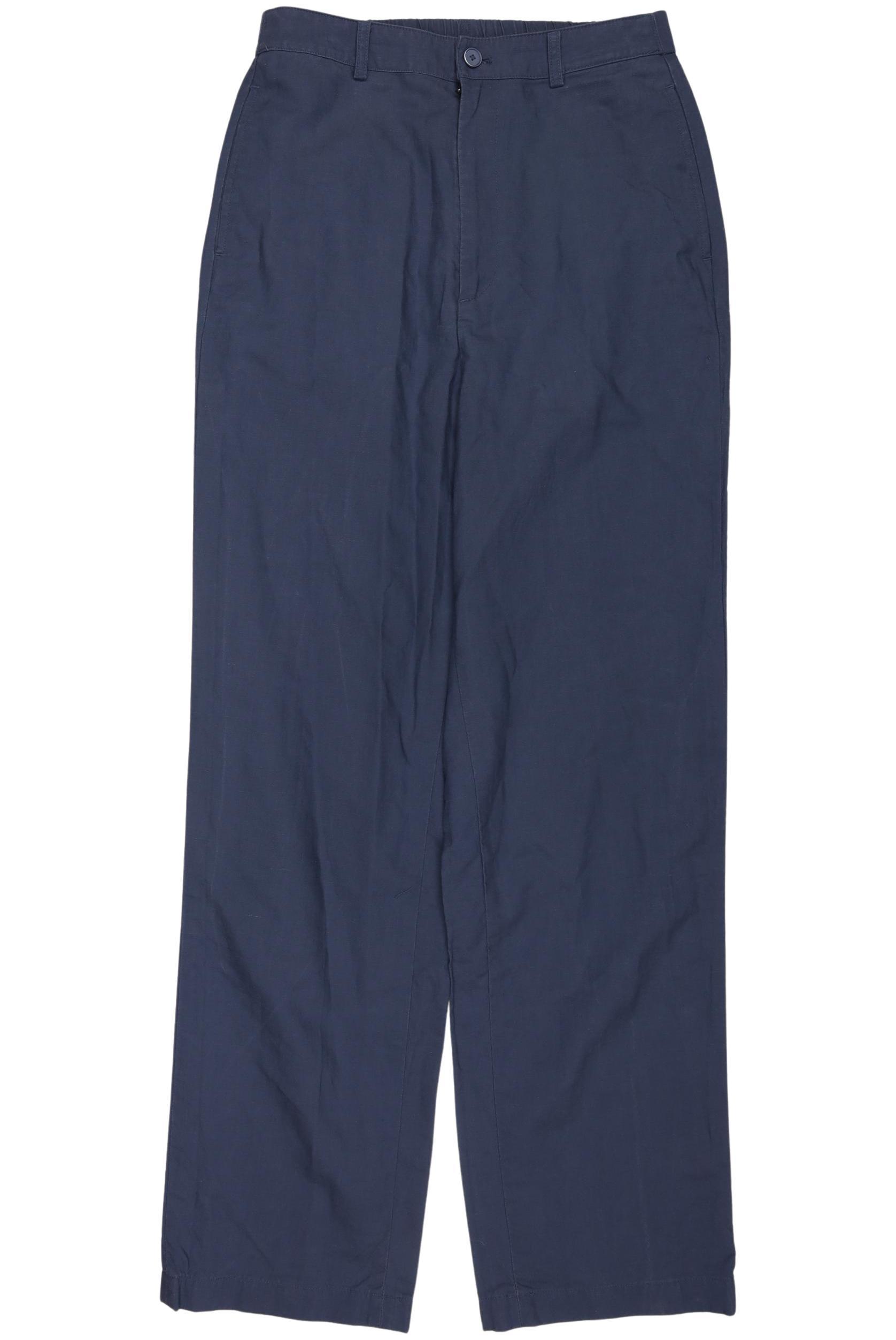 

uniqlo Damen Stoffhose, marineblau, Gr. 24