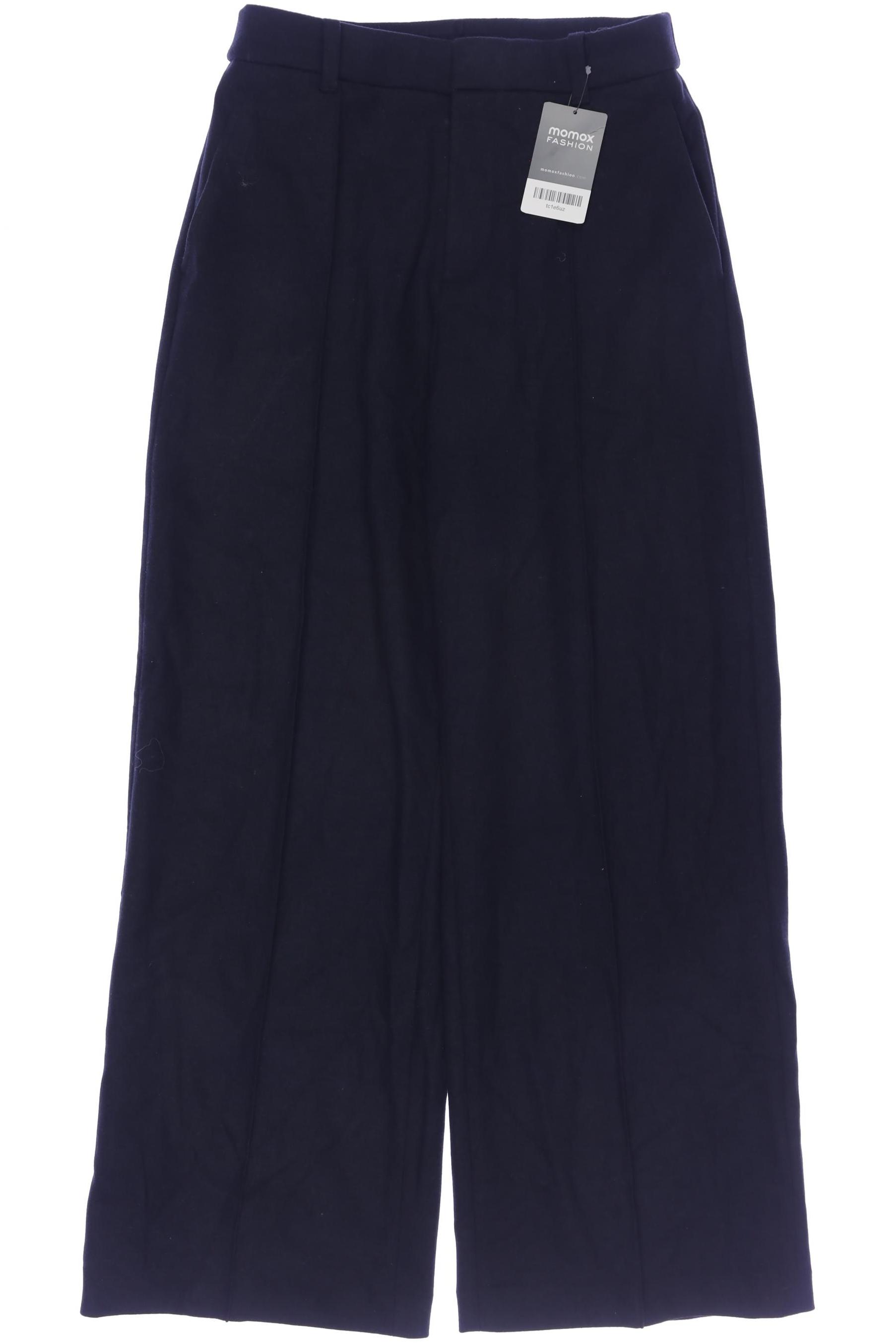 

uniqlo Damen Stoffhose, marineblau, Gr. 26