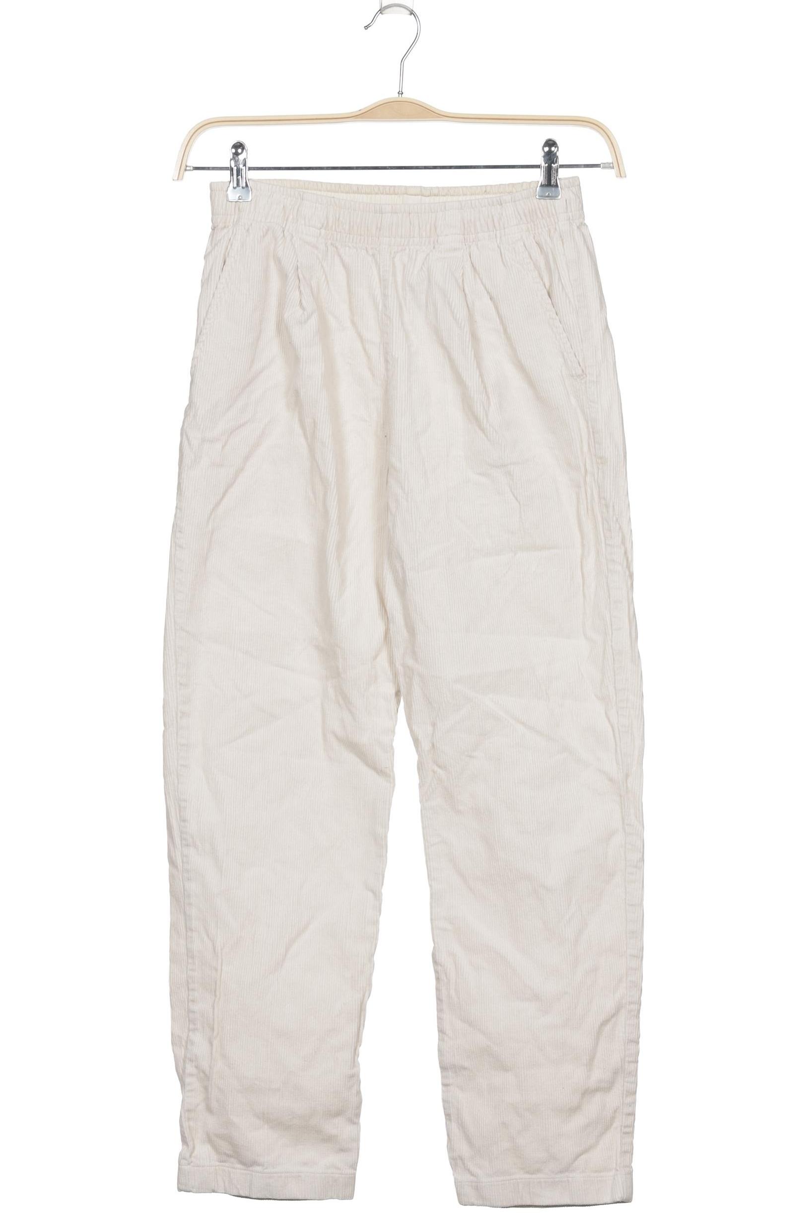 

uniqlo Damen Stoffhose, cremeweiß, Gr. 26