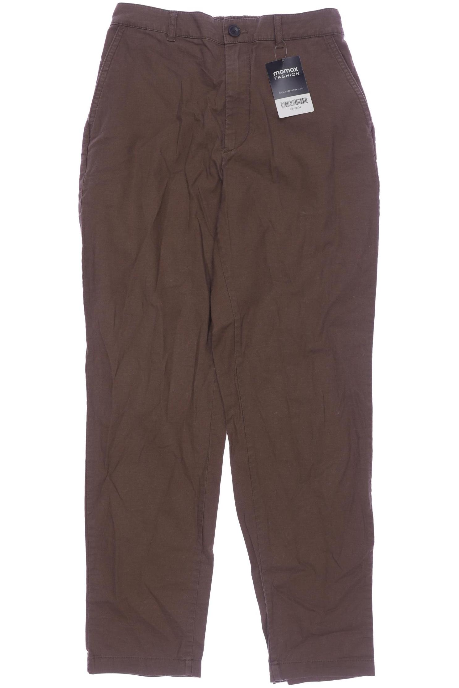 

uniqlo Damen Stoffhose, braun, Gr. 0