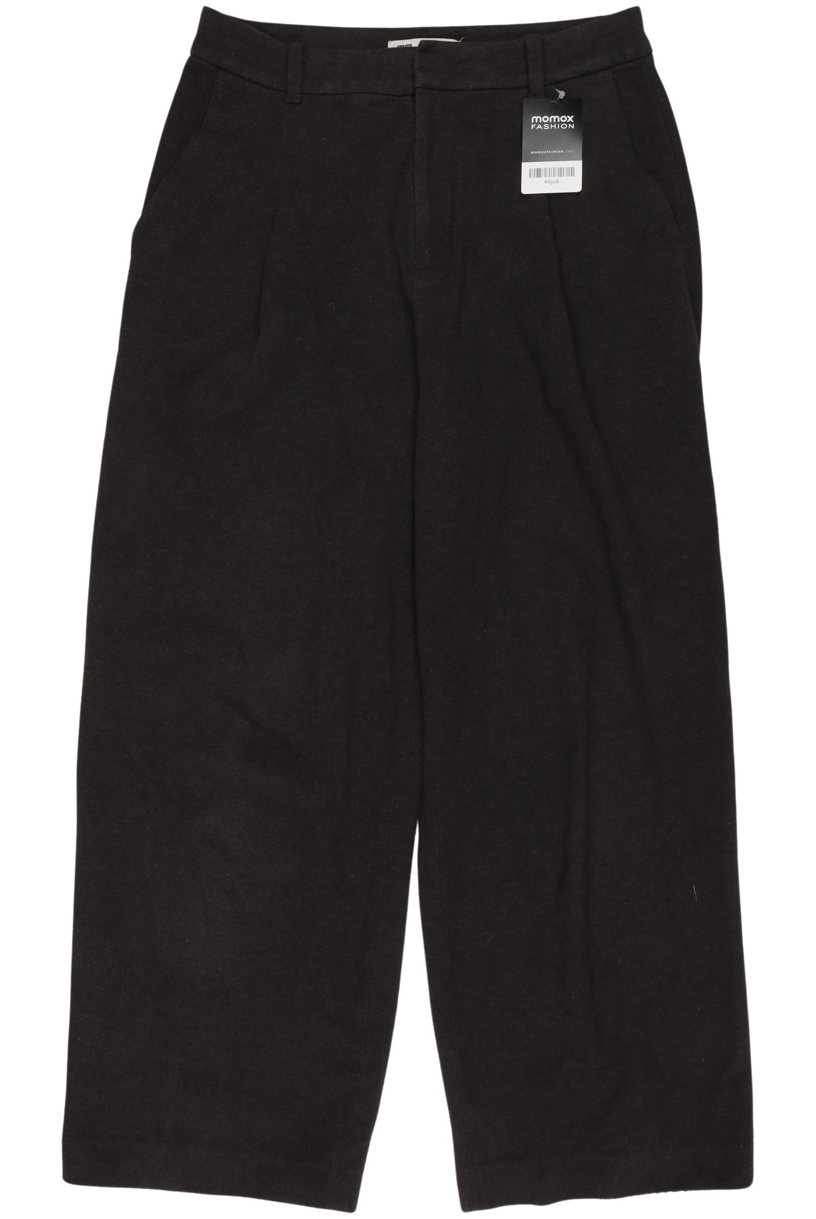 

uniqlo Damen Stoffhose, grau, Gr. 0