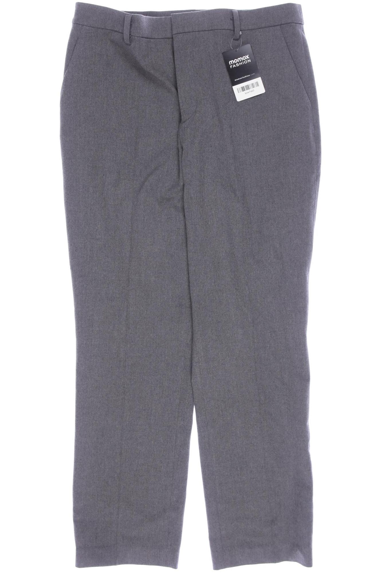

uniqlo Damen Stoffhose, grau, Gr. 0