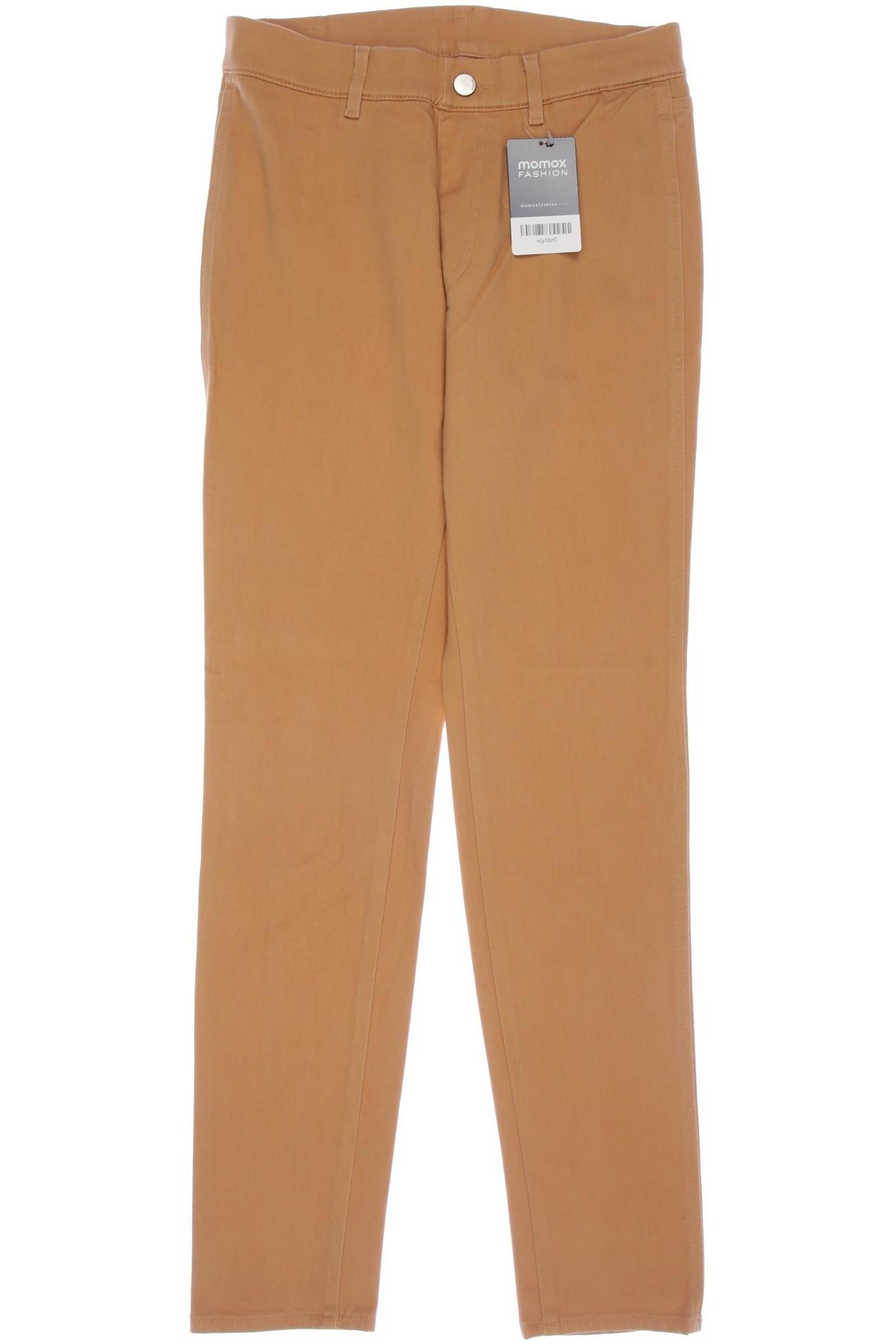 

uniqlo Damen Stoffhose, orange, Gr. 0