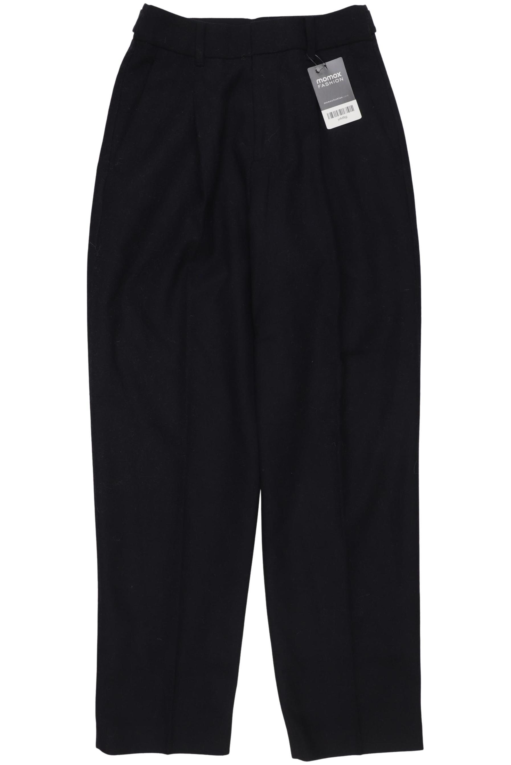 

uniqlo Damen Stoffhose, marineblau, Gr. 24