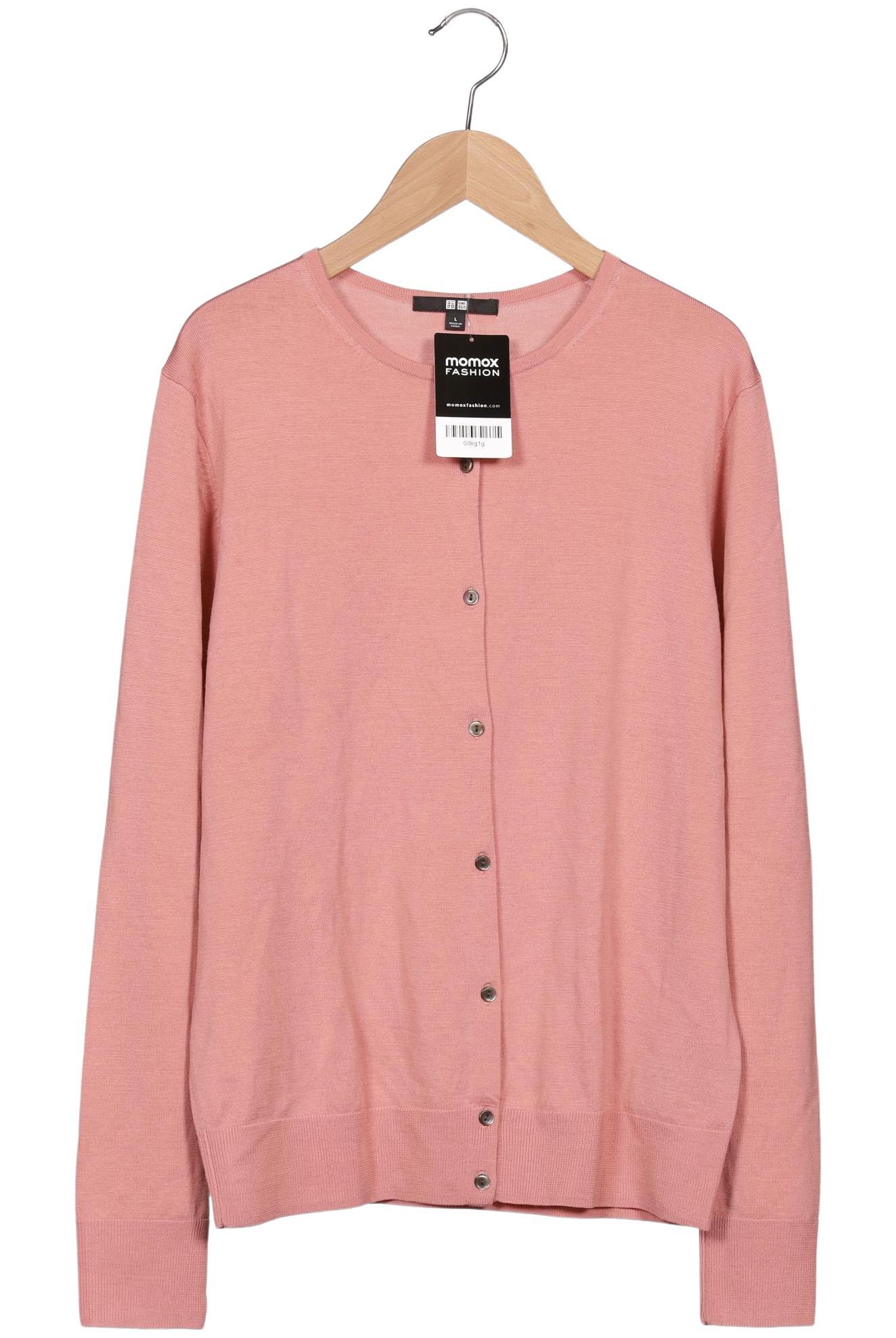 

uniqlo Damen Strickjacke, pink, Gr. 42