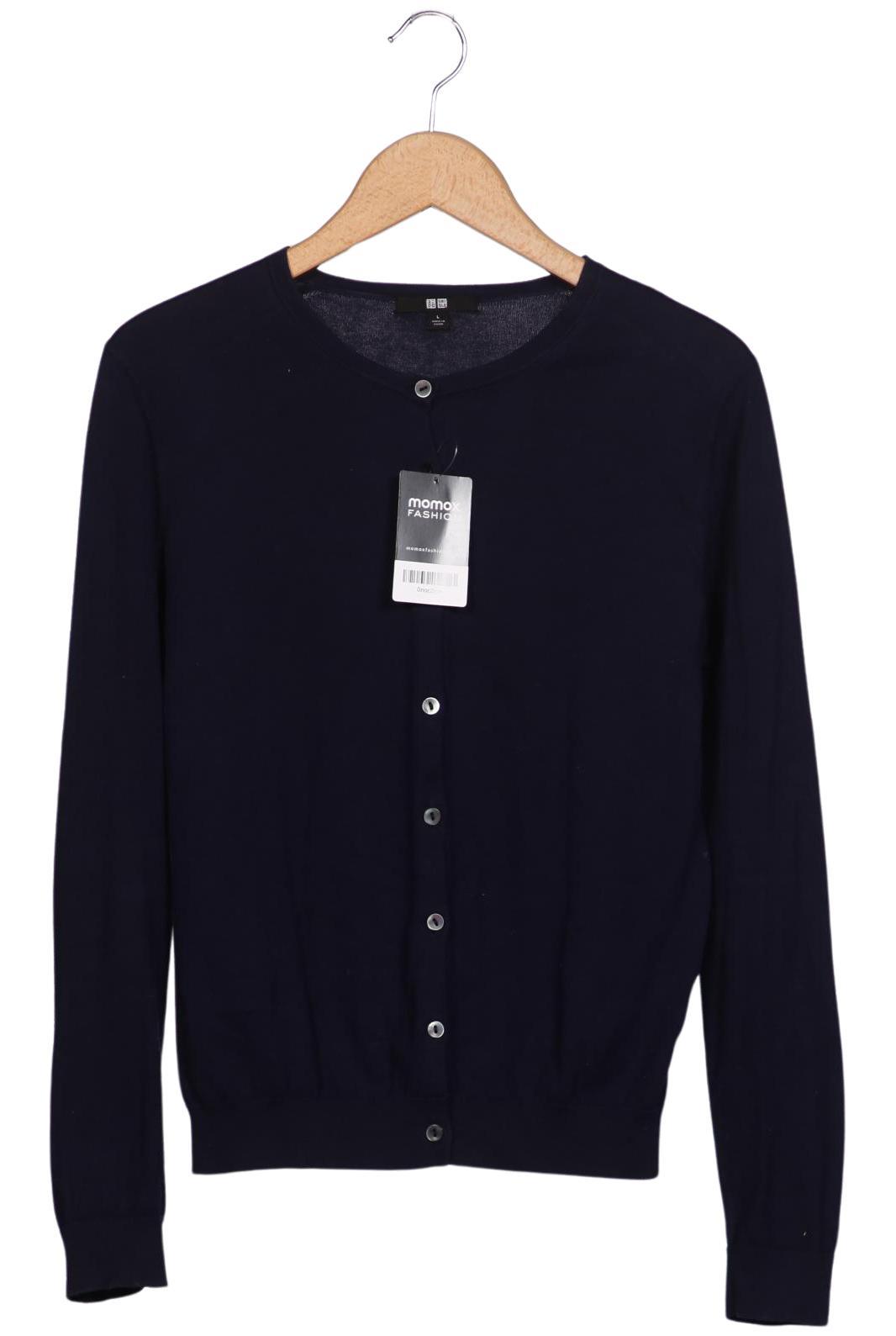 

uniqlo Damen Strickjacke, marineblau, Gr. 42