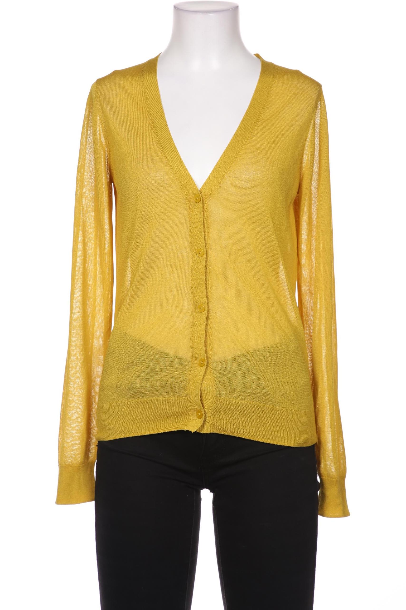 

uniqlo Damen Strickjacke, gelb, Gr. 36
