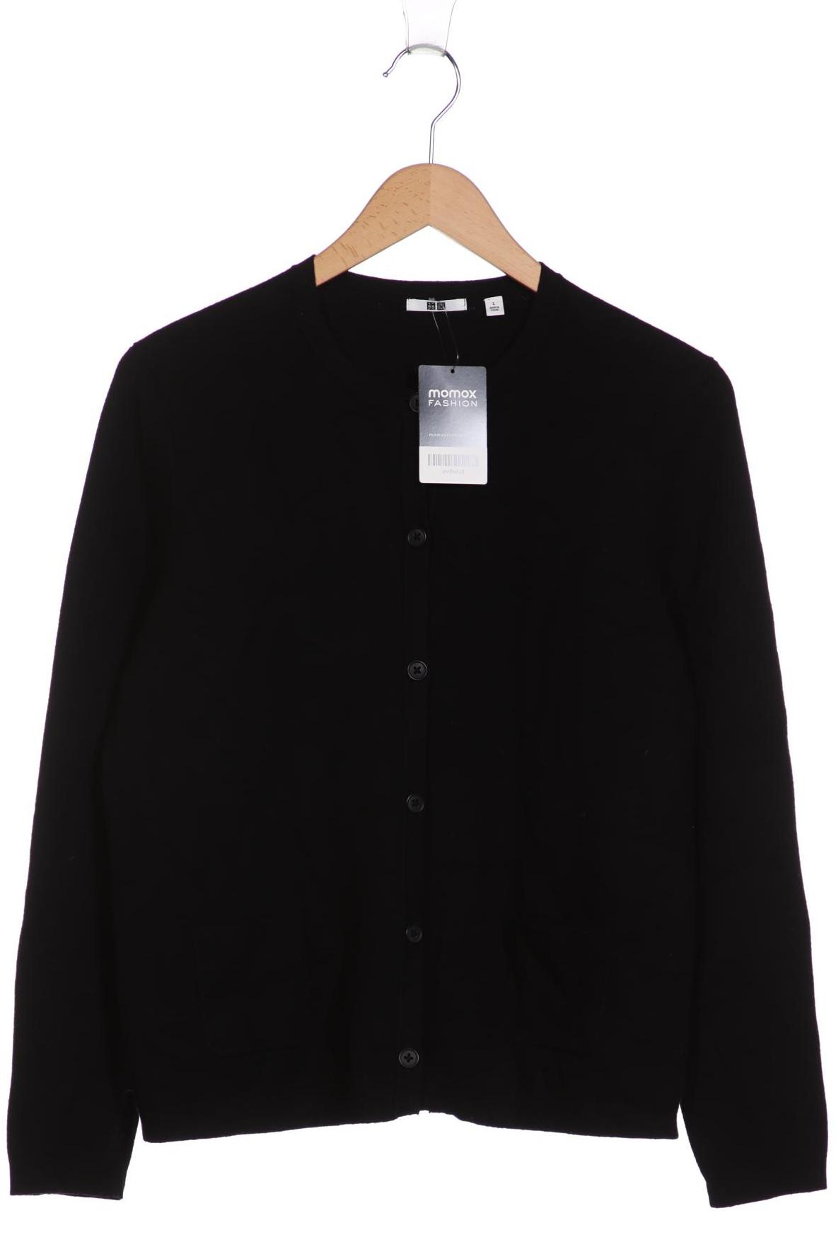 

uniqlo Damen Strickjacke, schwarz, Gr. 42